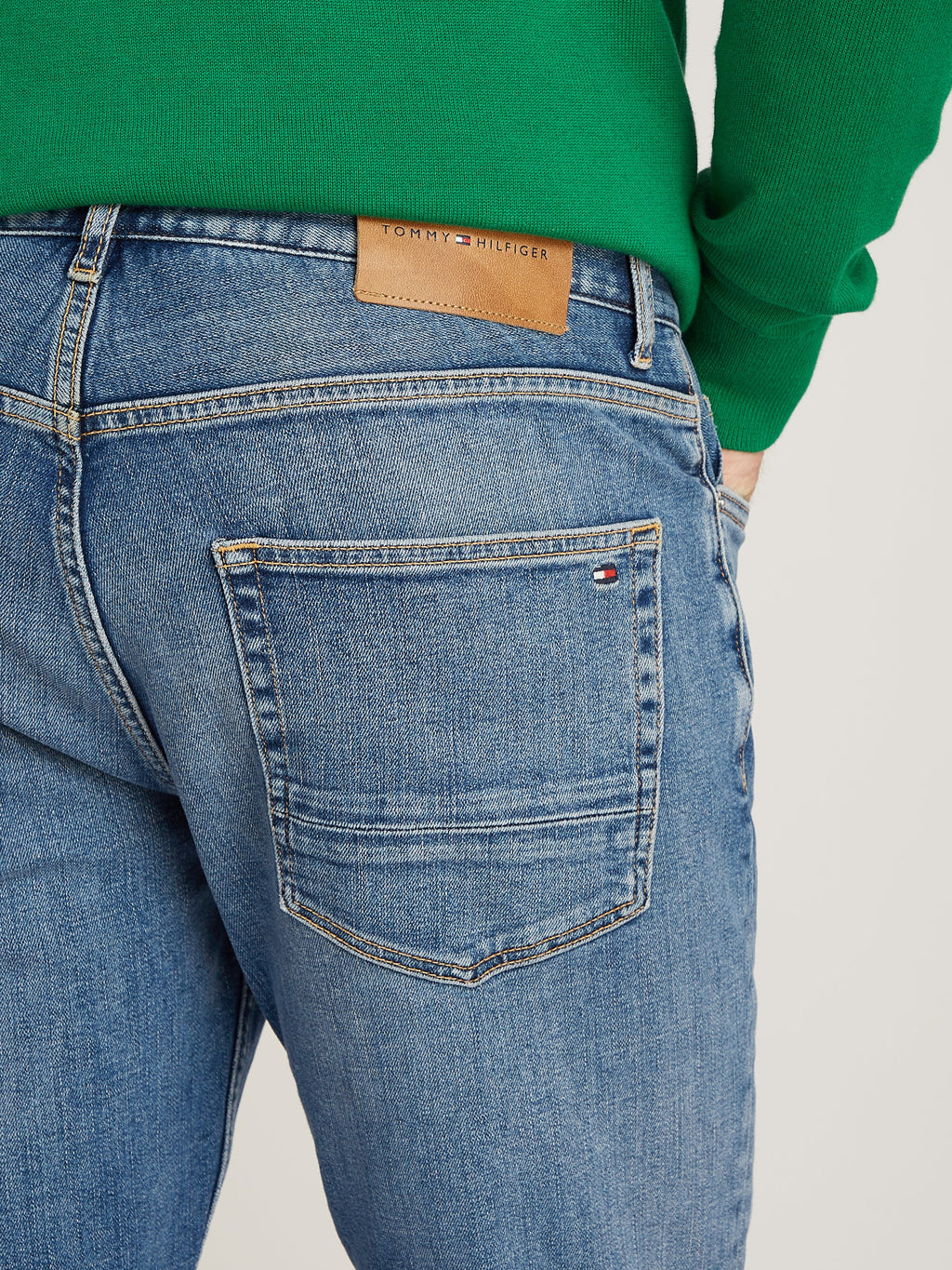 CORE DENTON  - Straight leg jeans - light blue