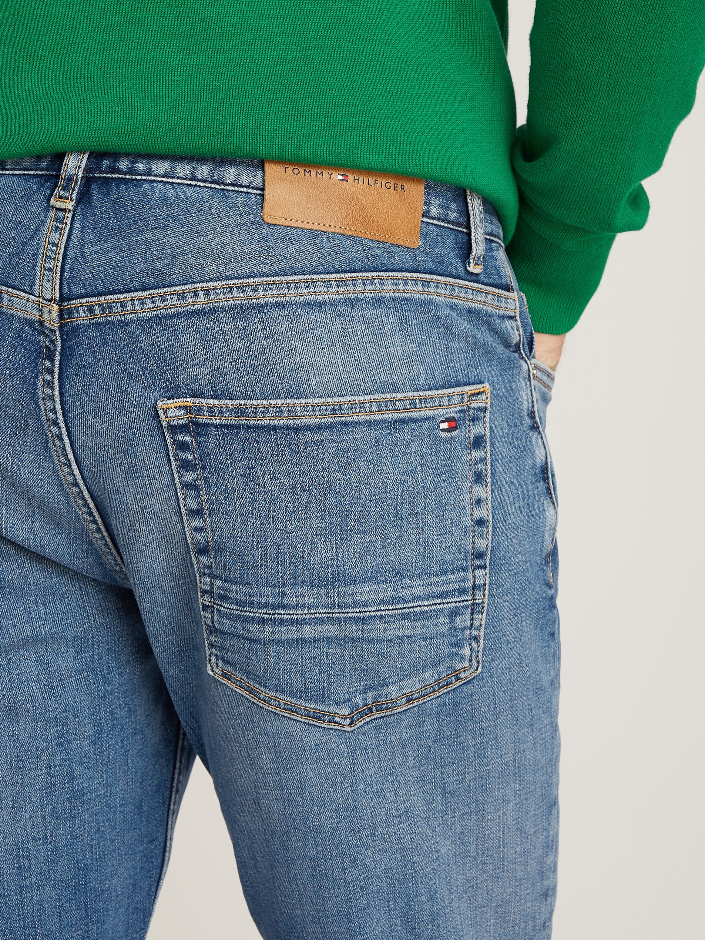 CORE DENTON  - Straight leg jeans - light blue