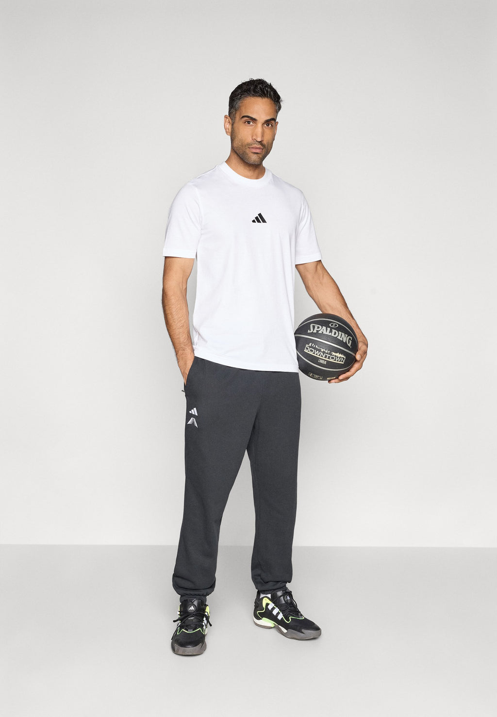 ANTHONY EDWARDS PANT - Tracksuit bottoms - black