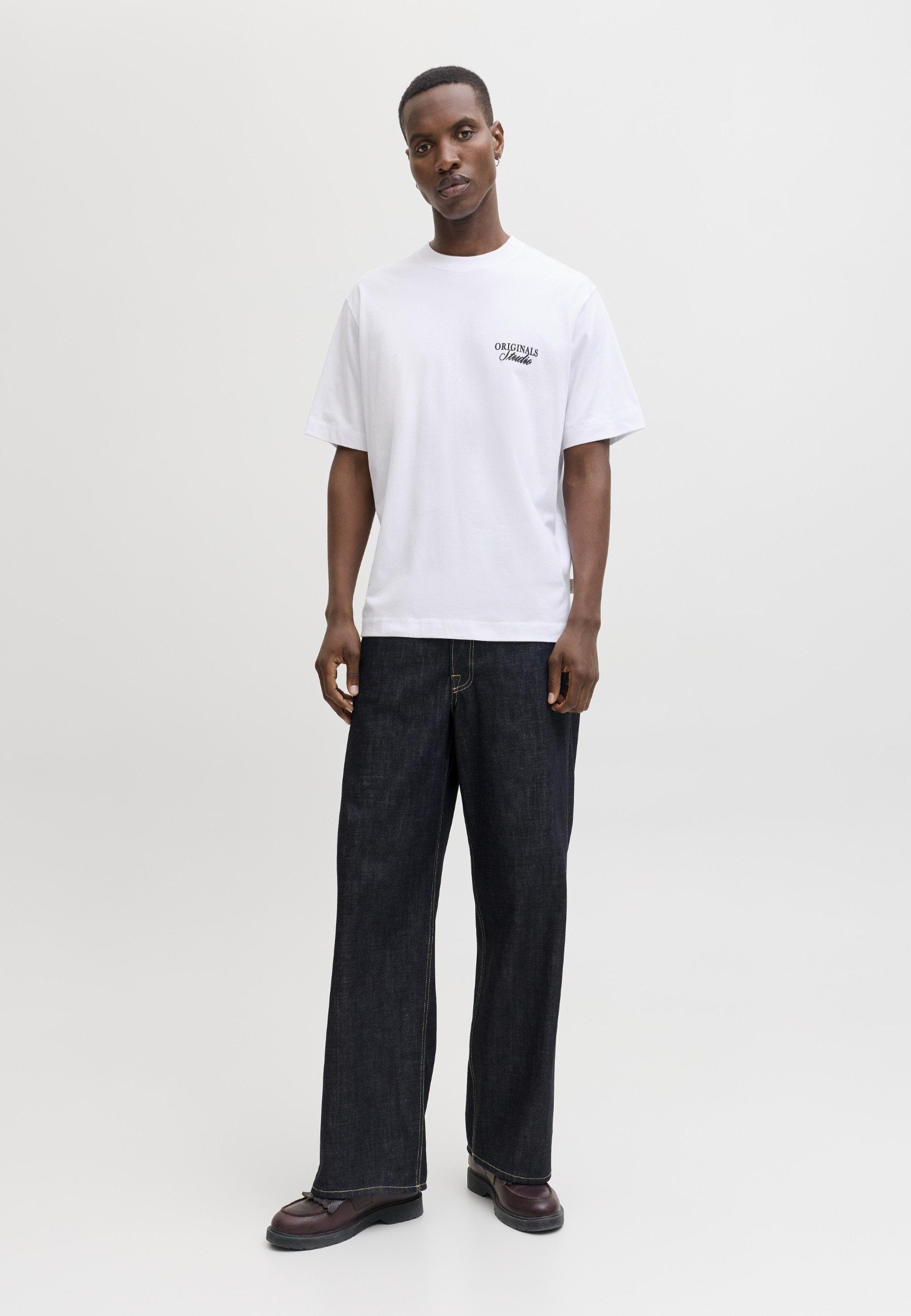 T-shirt imprimé – blanc éclatant