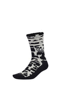 ANIMAL GRAPHIC CREW SOCK 2 PAIRS UNISEX - Sneaker socks - off white/black