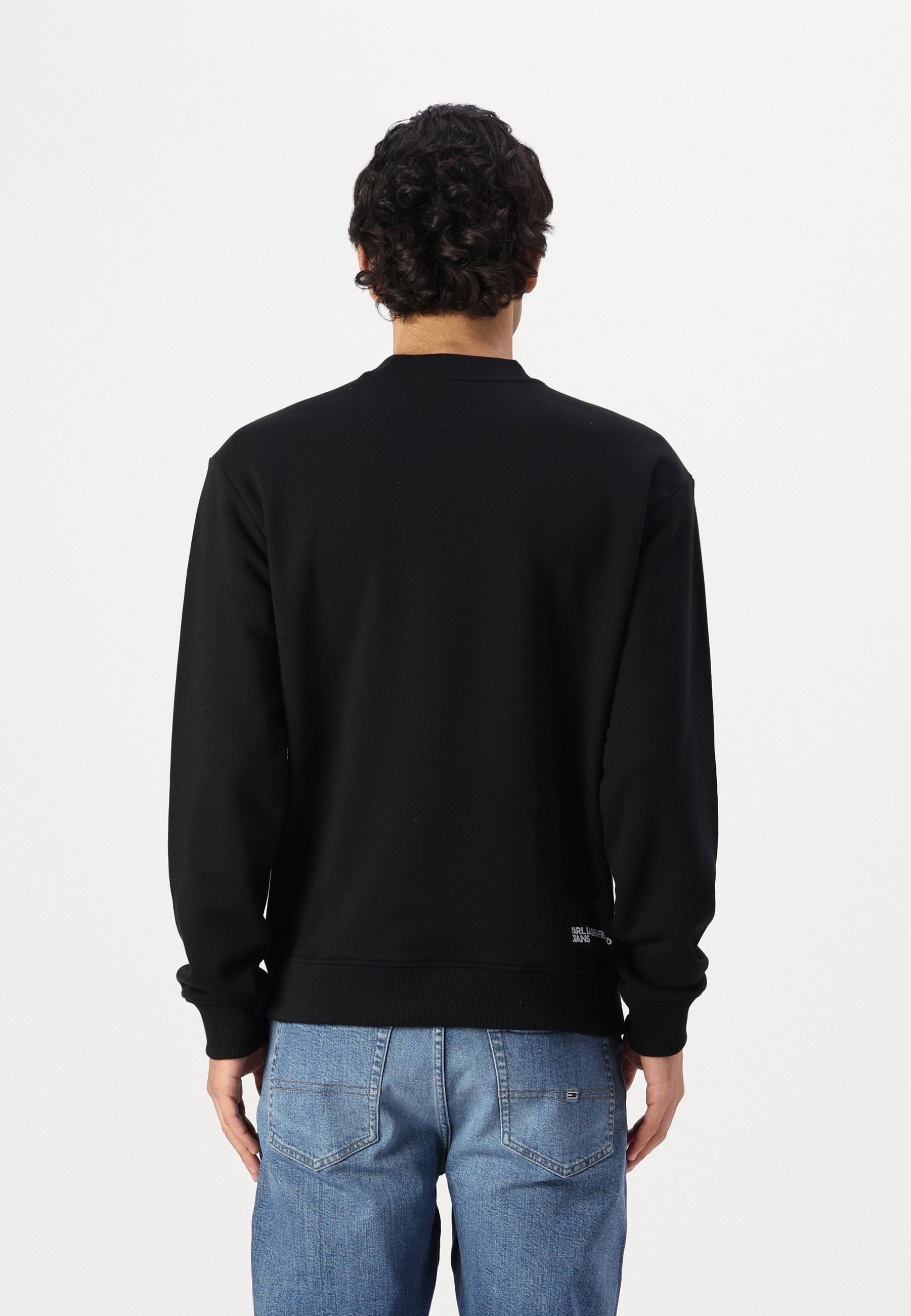 LOGO ESSENTIEL - Sweat-shirt - noir