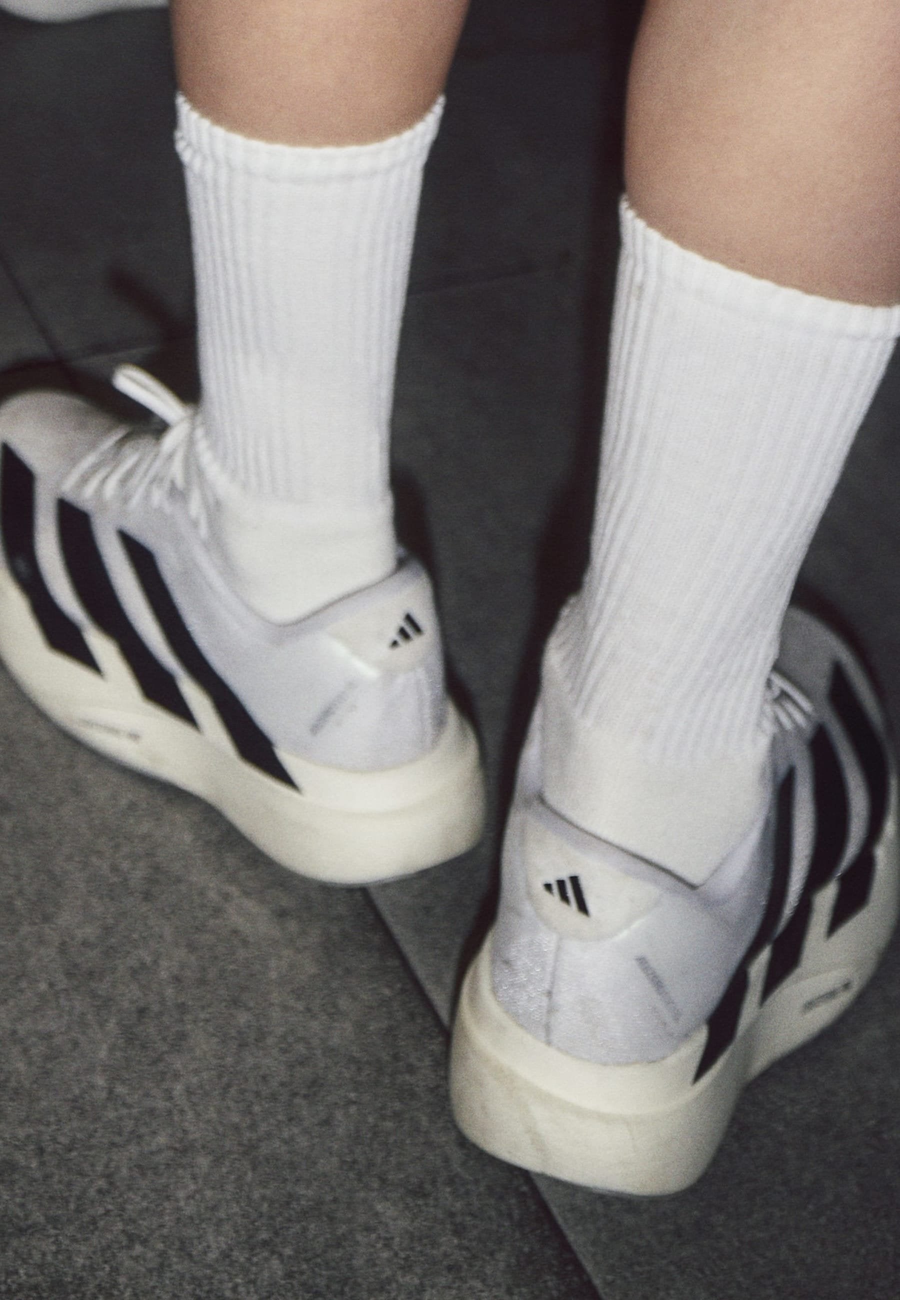 ADIZERO EVO SL W - Trainers - white/core black