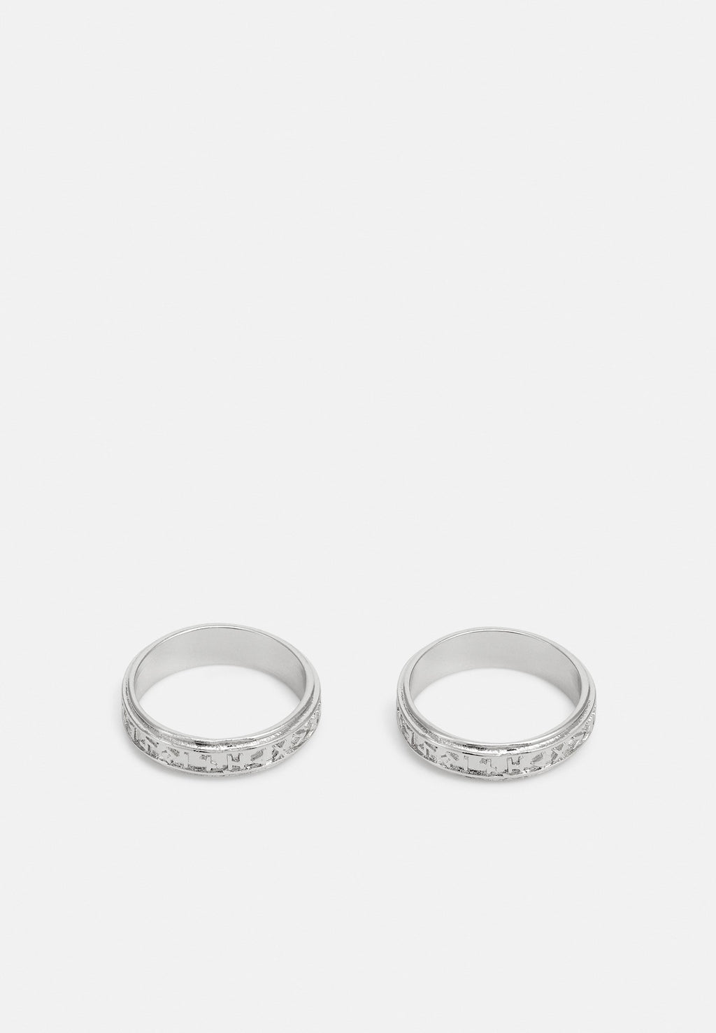 JACROY UNISEX 2 PACK - Ring - silver-coloured