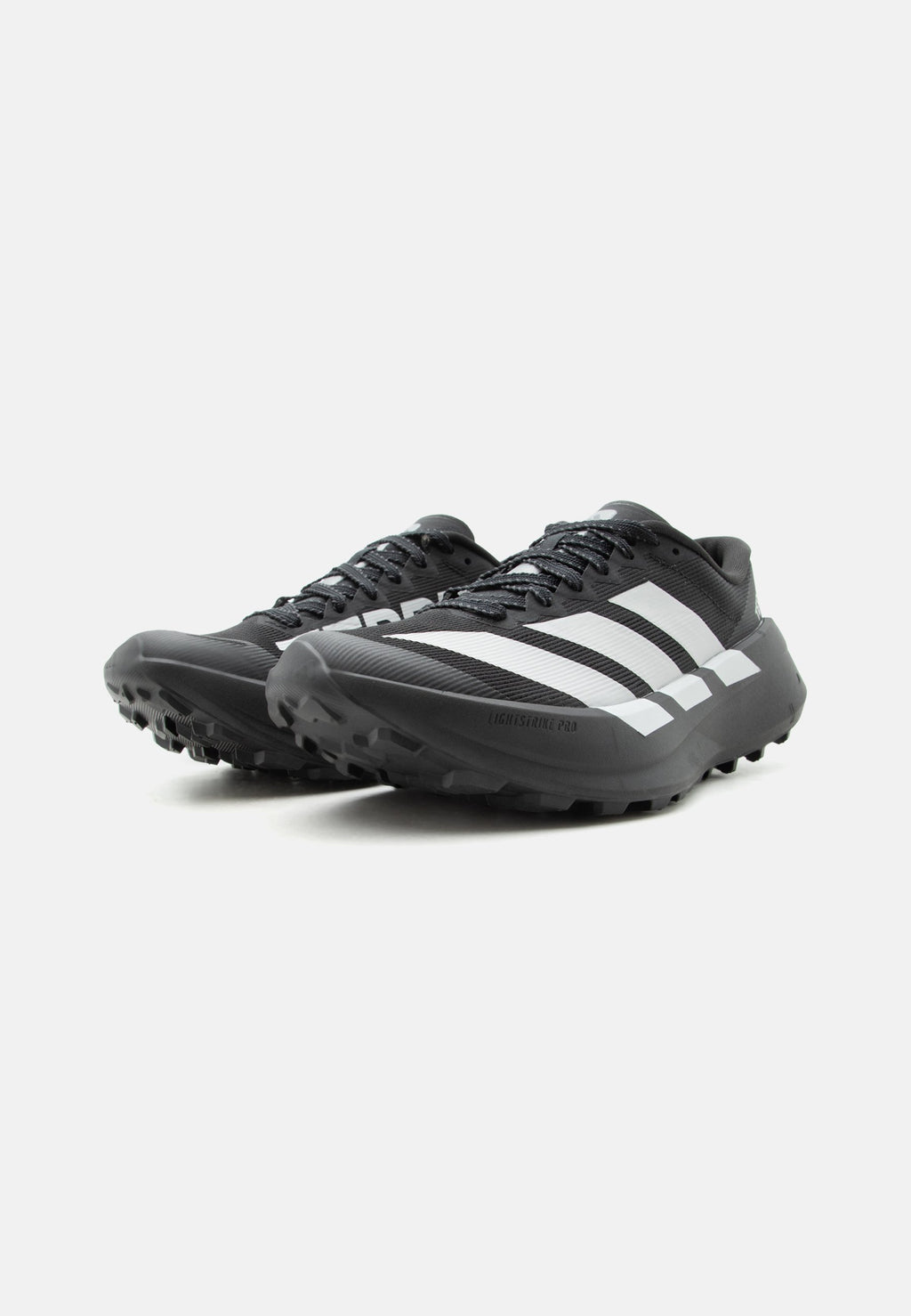AGRAVIC - Trail running shoes - core black/grey two