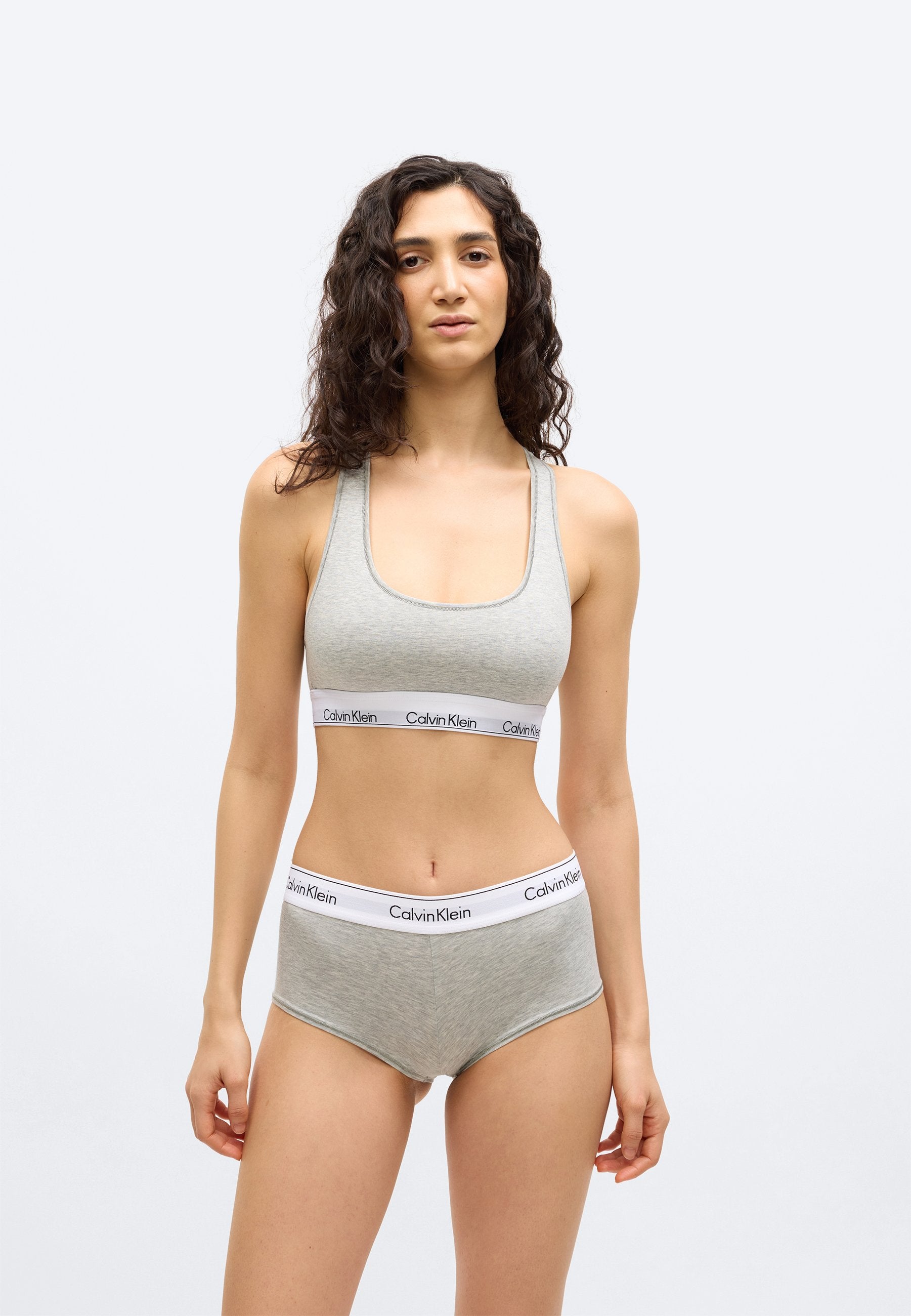 ICON 2 PACK - Sports bra - punch pink/grey heather
