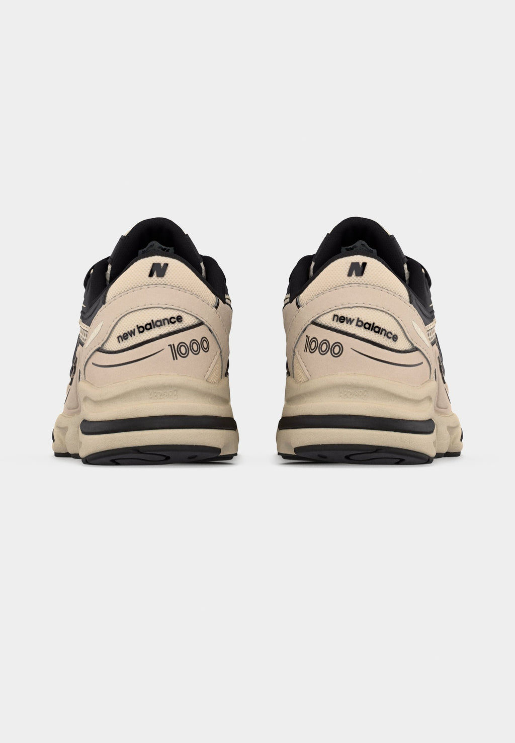 1000 UNISEX - Trainers - linen/black
