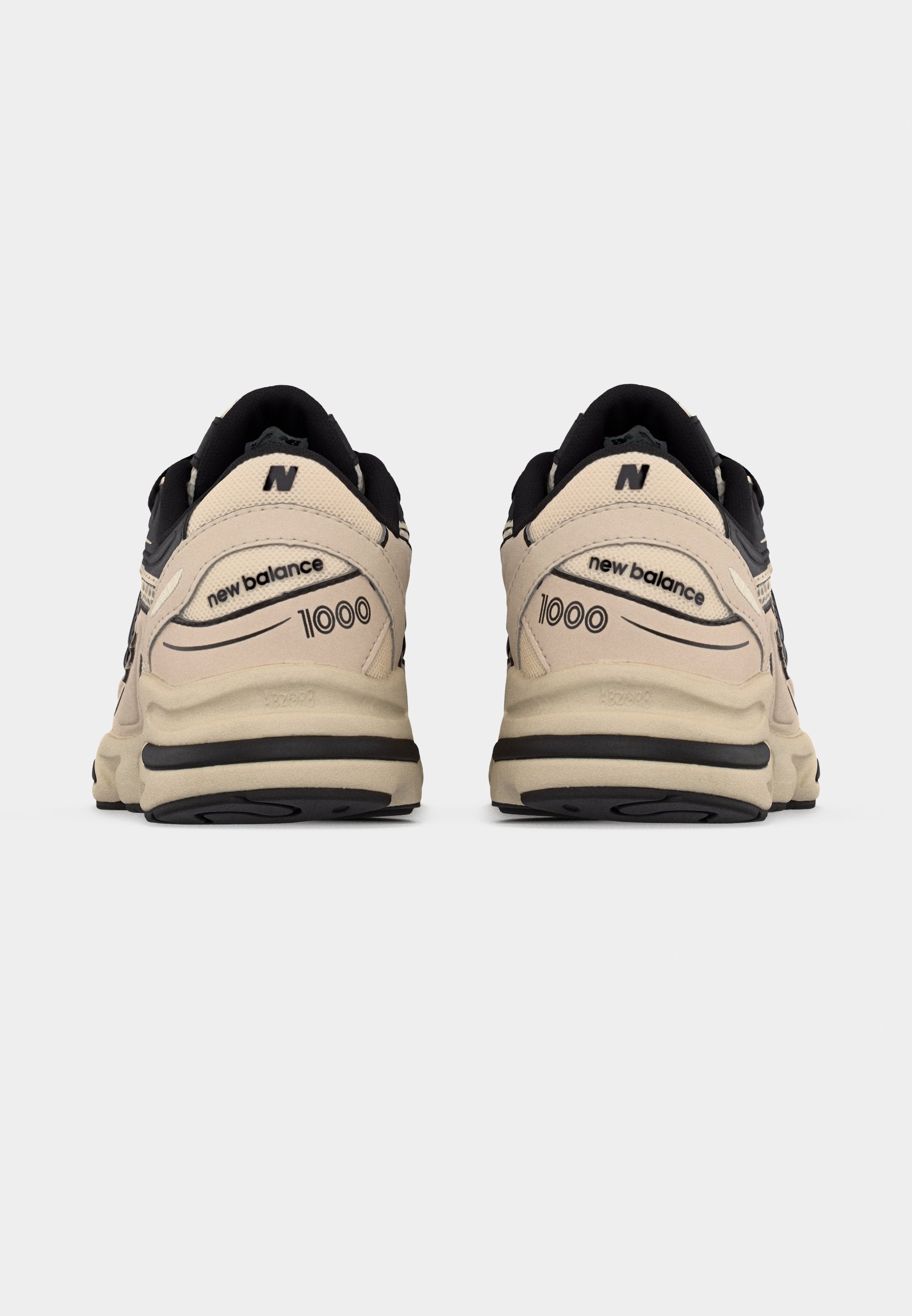 1000 UNISEX - Trainers - linen/black