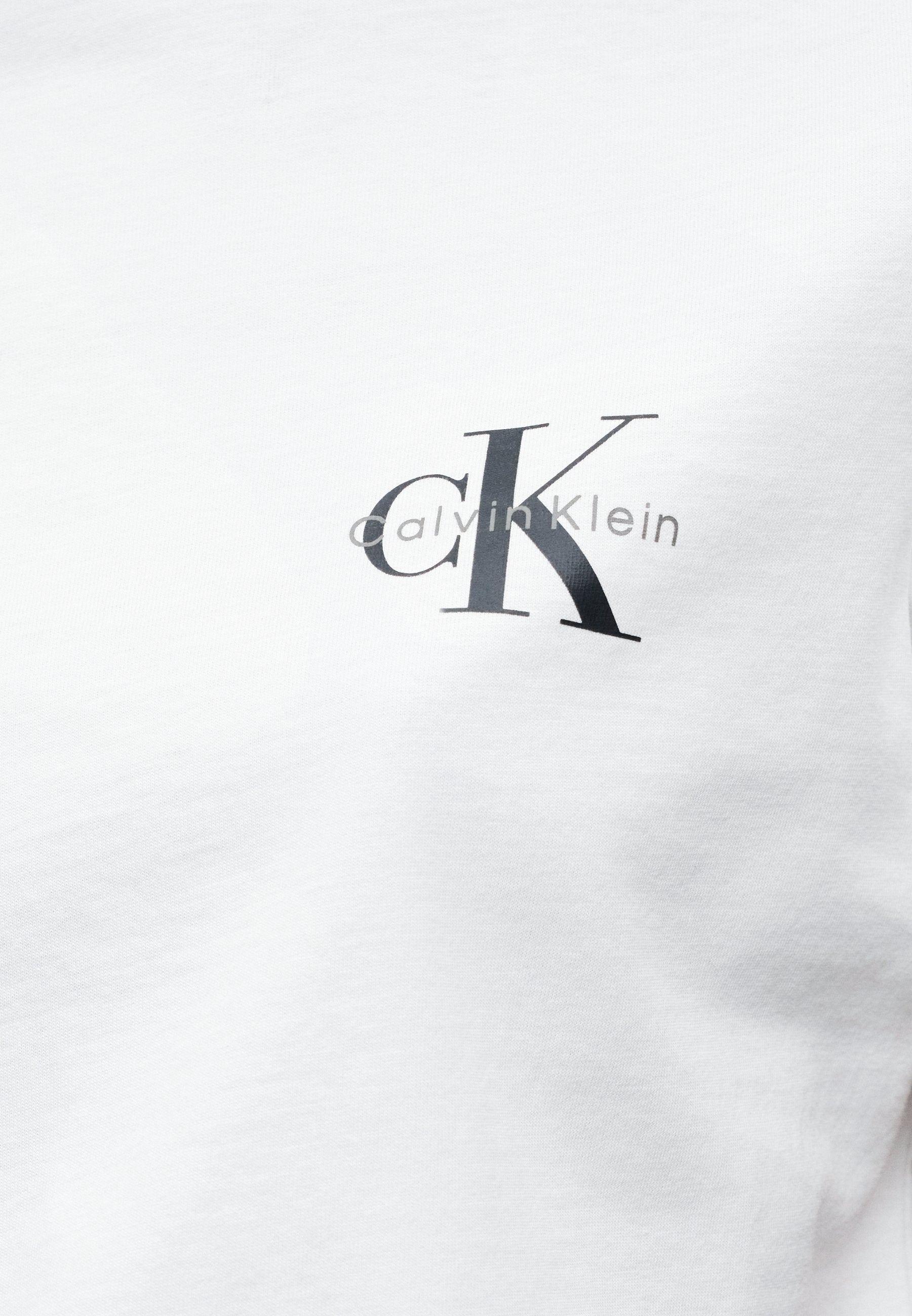 MONOLOGO TEE 2 PACK - Basic T-shirt - vanilla custard/white