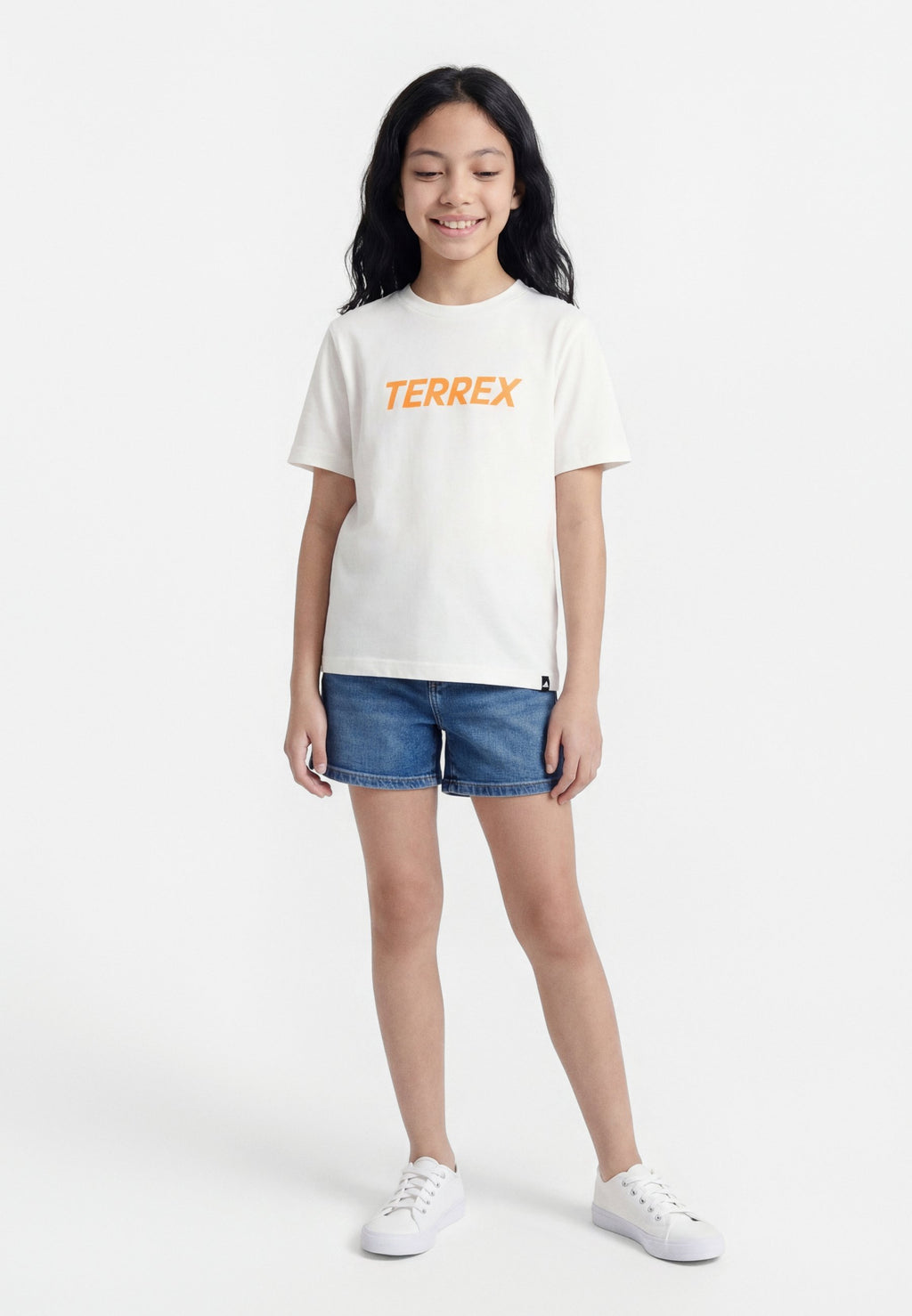 LOGO TEE UNISEX - Sports T-shirt - white