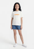 LOGO TEE UNISEX - Sports T-shirt - white