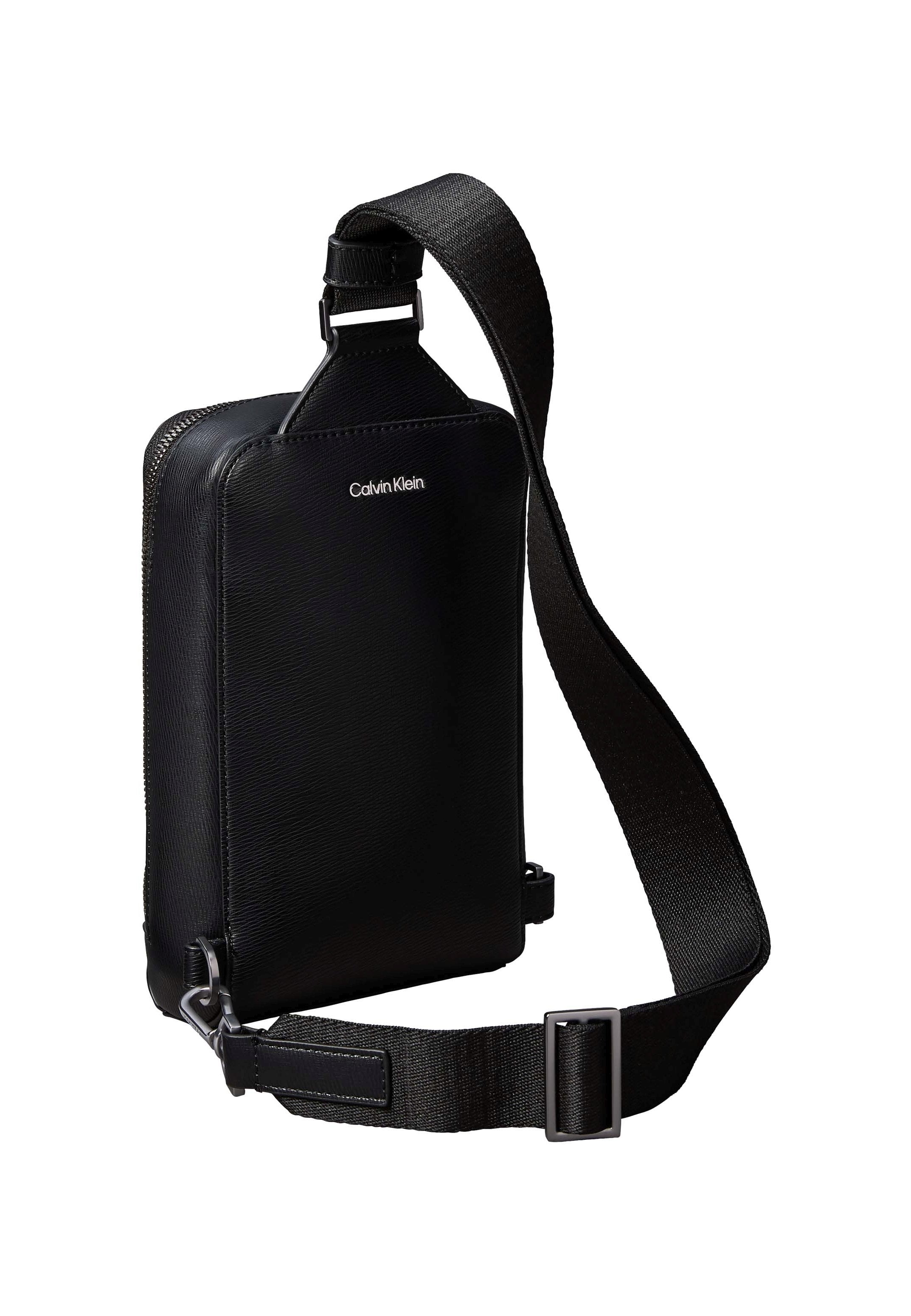 EMBLEM SLING - Cross body bag - black