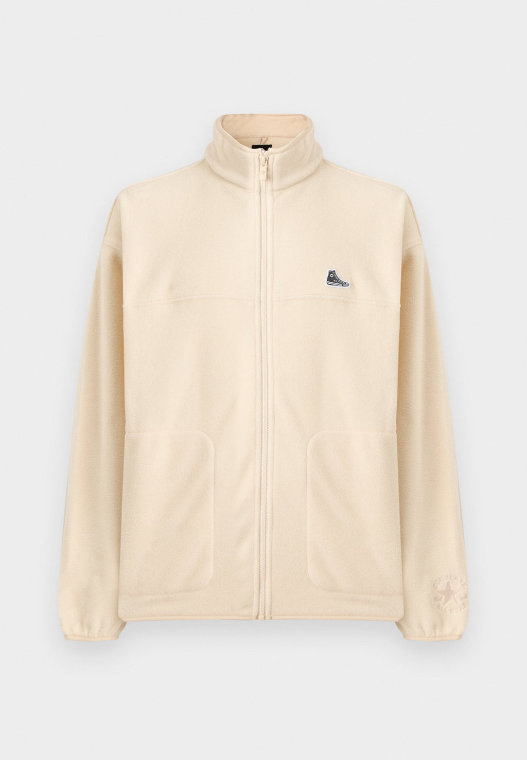 GIFT GIVING SNEAKER PATCH FULL ZIP - Fleece jacket - light dune