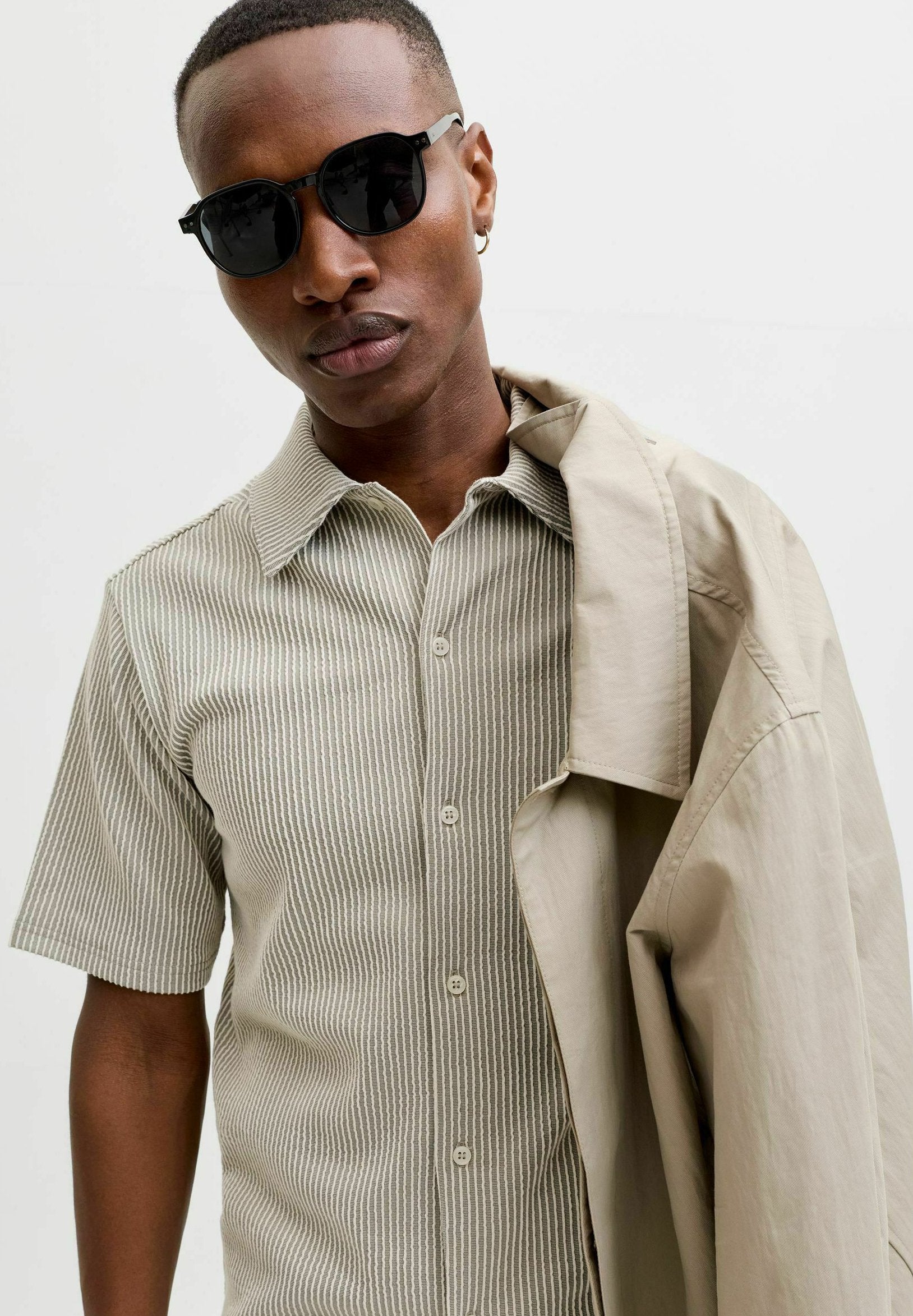 Regular Fit - Shirt - smokey olive