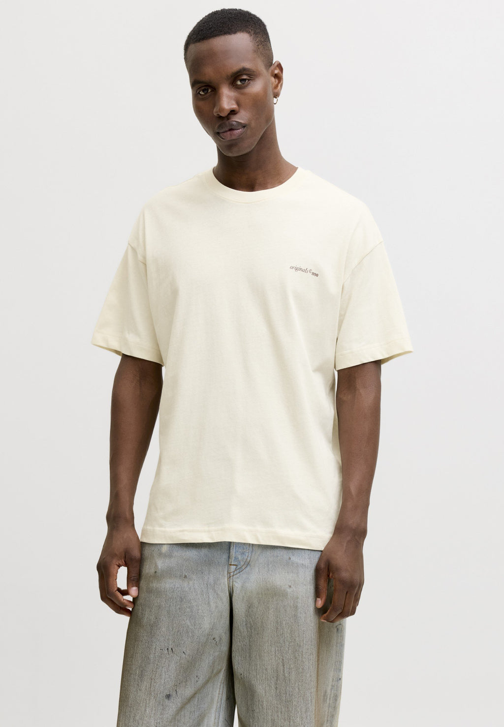 JORMONTAUK BACK GRAPHIC TEE 3 PACK - Print T-shirt - seagrass/odyssey grey