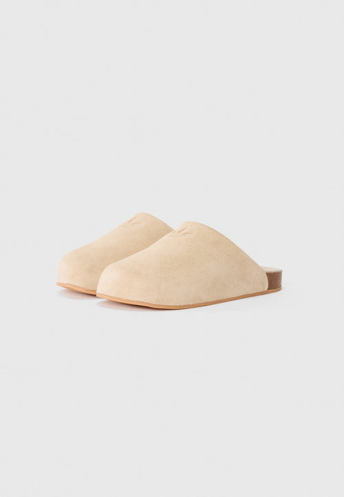 ADIMULE - Slippers - magic beige/beige/gum