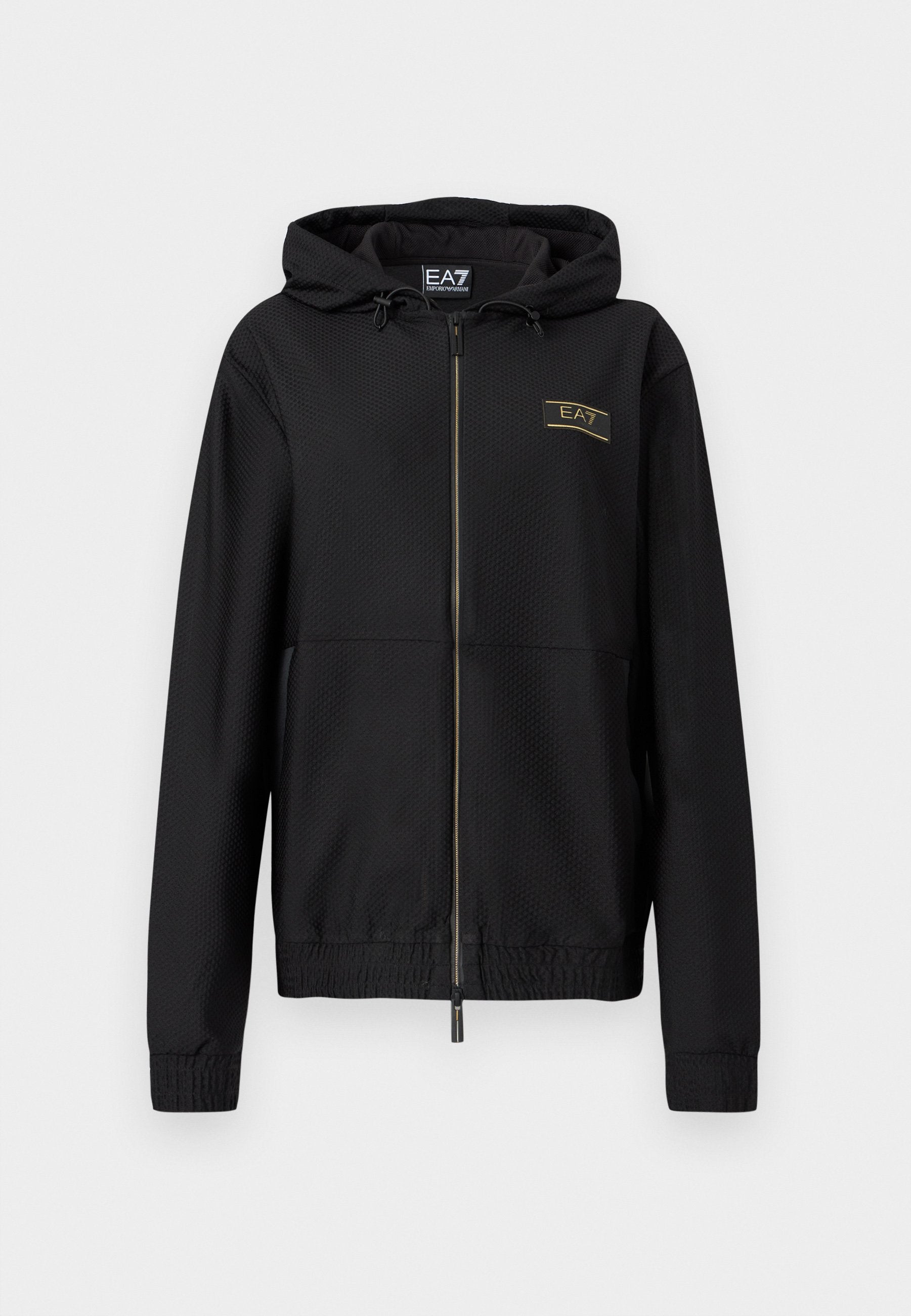 TRAIN PREMIUM LABEL HOODIE - Sweatshirt zippé - black