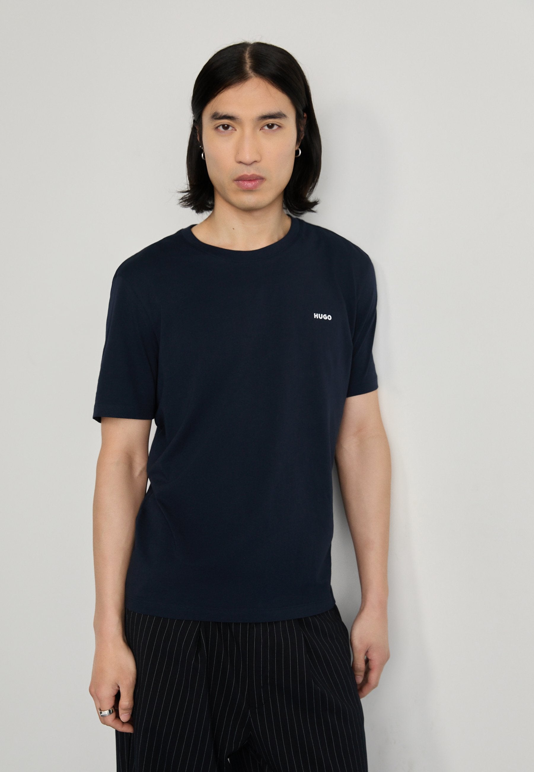 DERO - Basic T-shirt - dark blue five