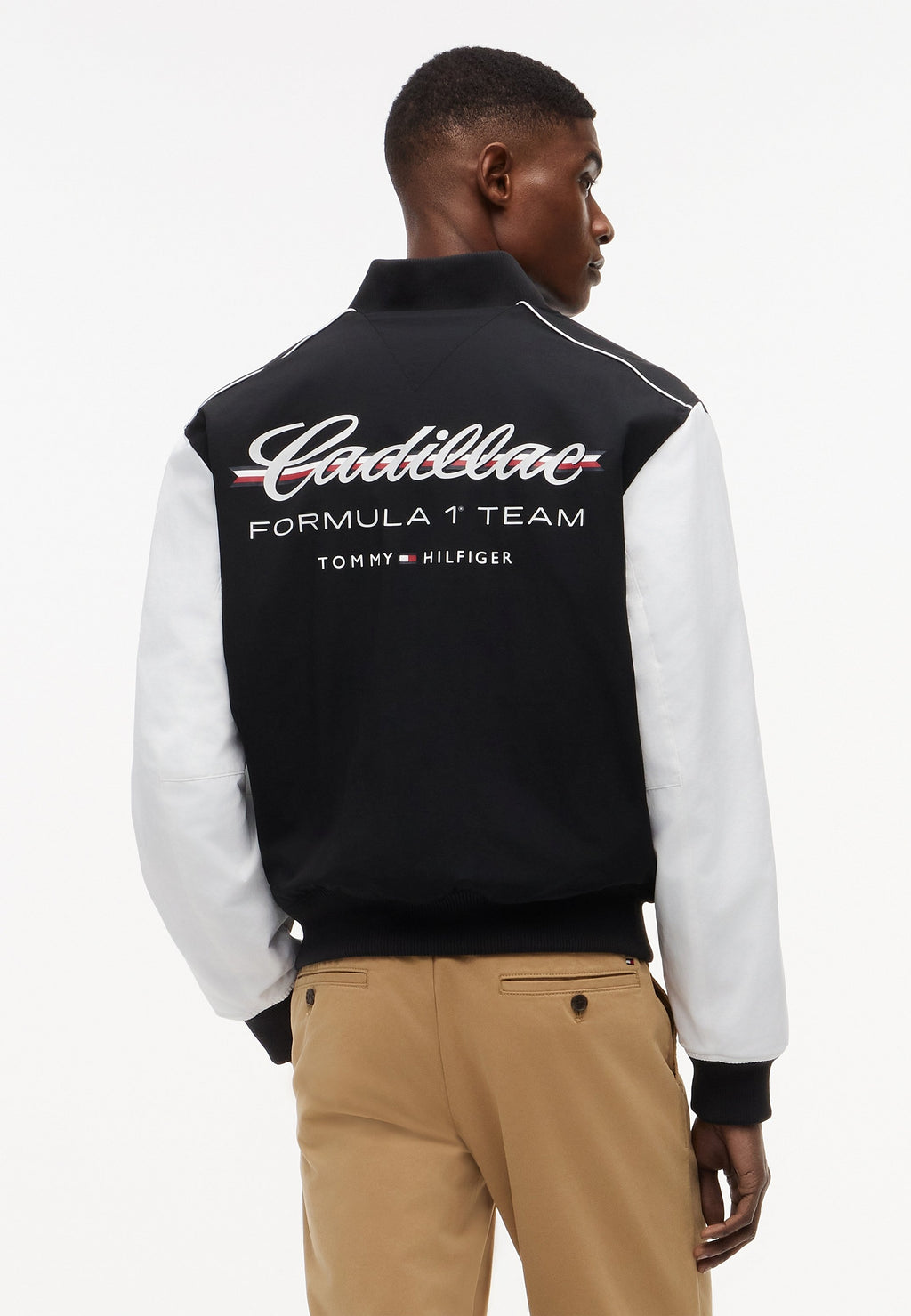 TH X CADILLAC FORMULA 1 TEAM BOMBER JACKET UNISEX - Bomber Jacket - black/white