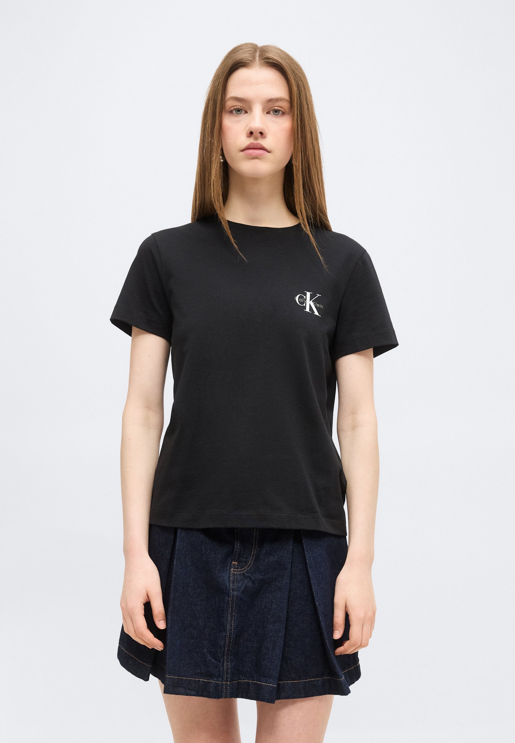MONOLOGO TEE LOT DE 3 - T-shirt basique - noir/blanc éclatant/rose layette