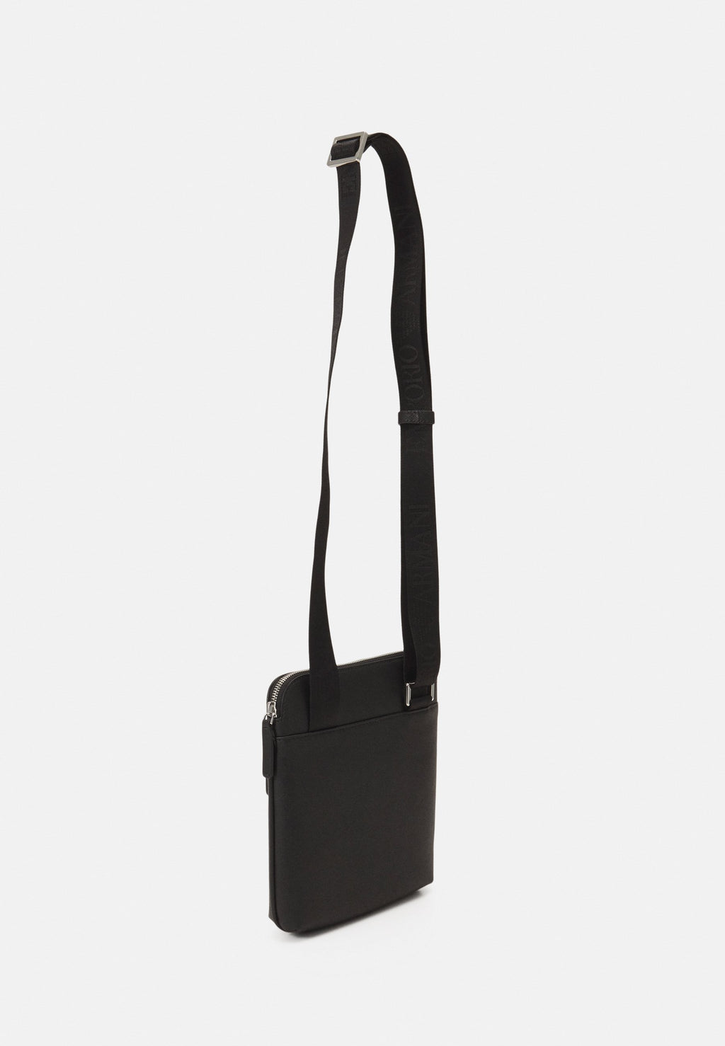 SAC BANDOULIÈRE PLAT UNISEXE - Sac bandoulière - noir