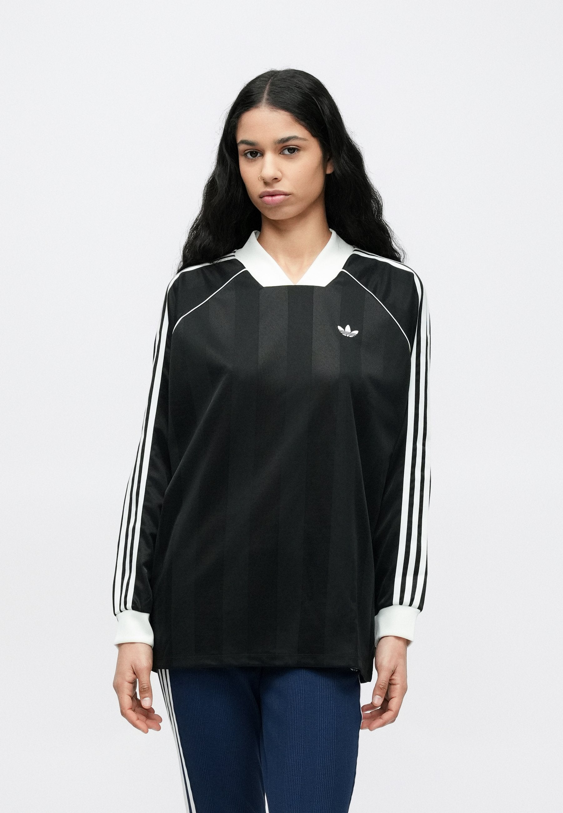 Long sleeved top - black