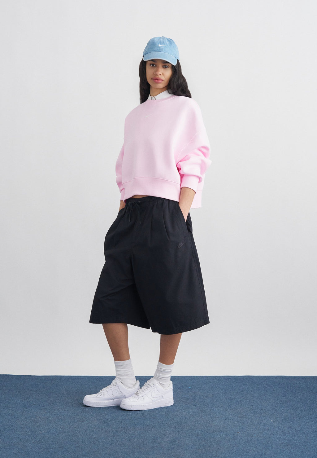 CREW - Sweat-shirt - mousse rose voile