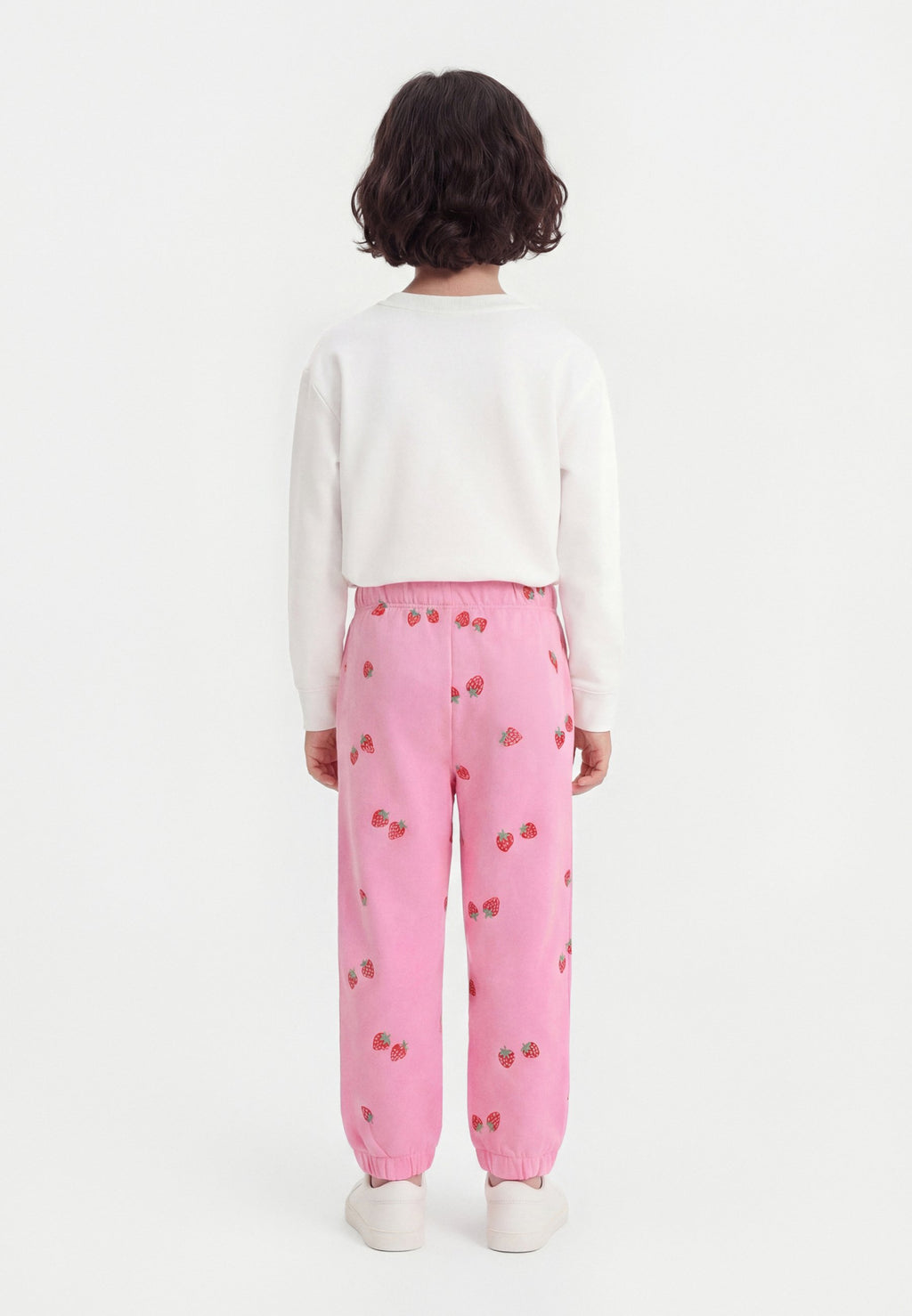 LOGO - Tracksuit bottoms - parisian pink