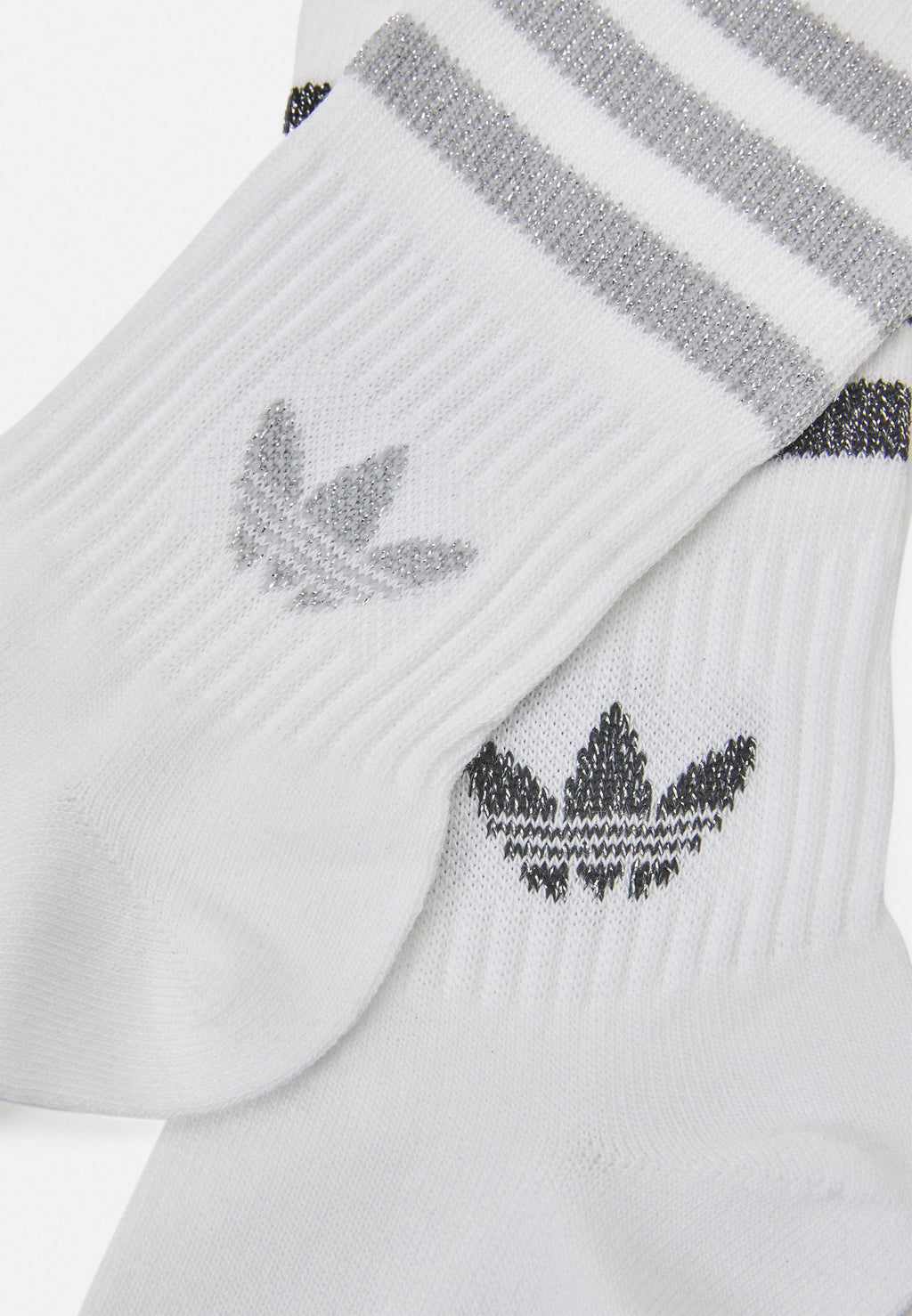 MID CUT UNISEX 2 PACK  - Socks - white/grey/black