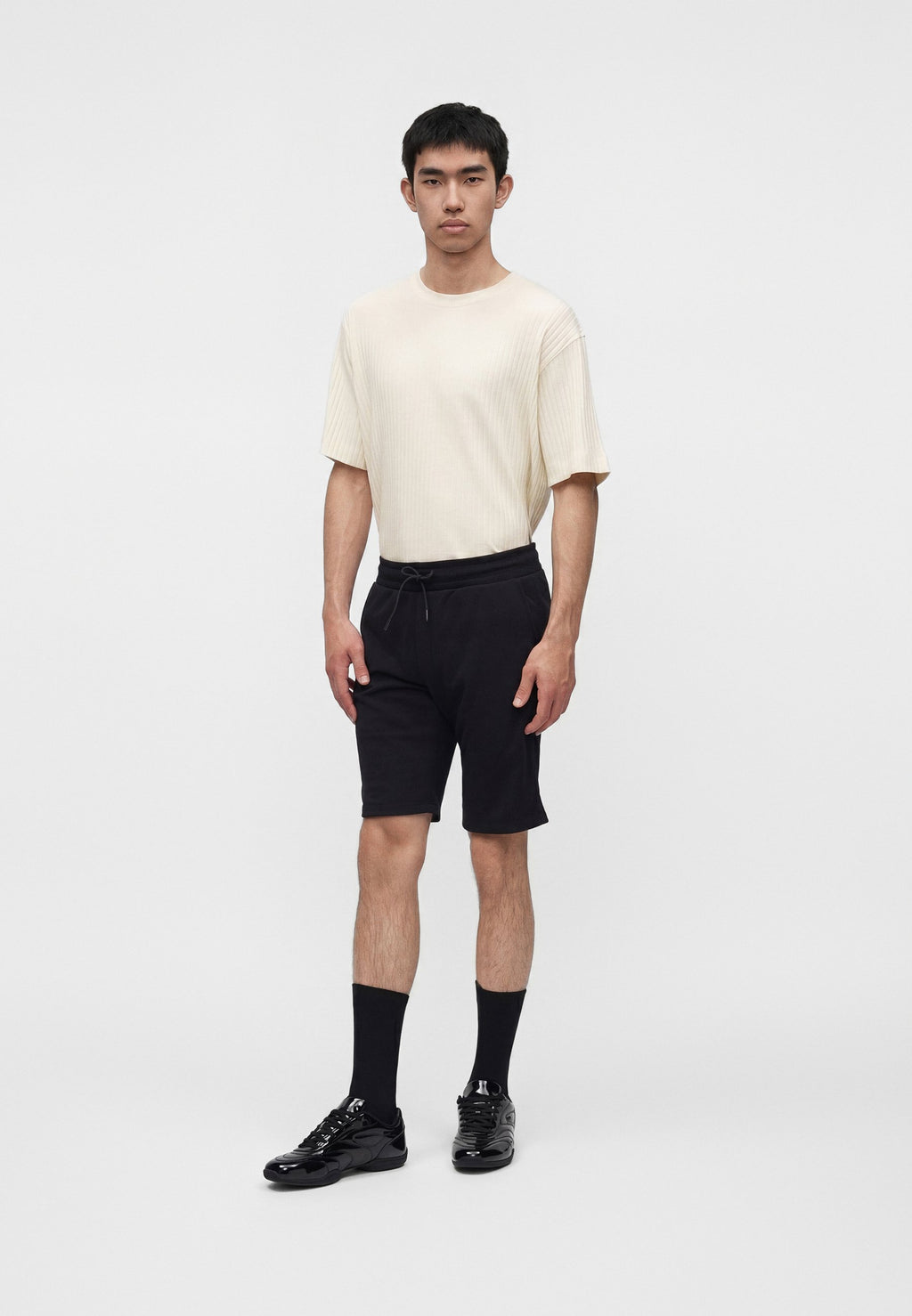 Sweat Regular Fit - Shorts - black