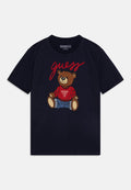 JUNIOR BEAR UNISEX - Print T-shirt - smart blue