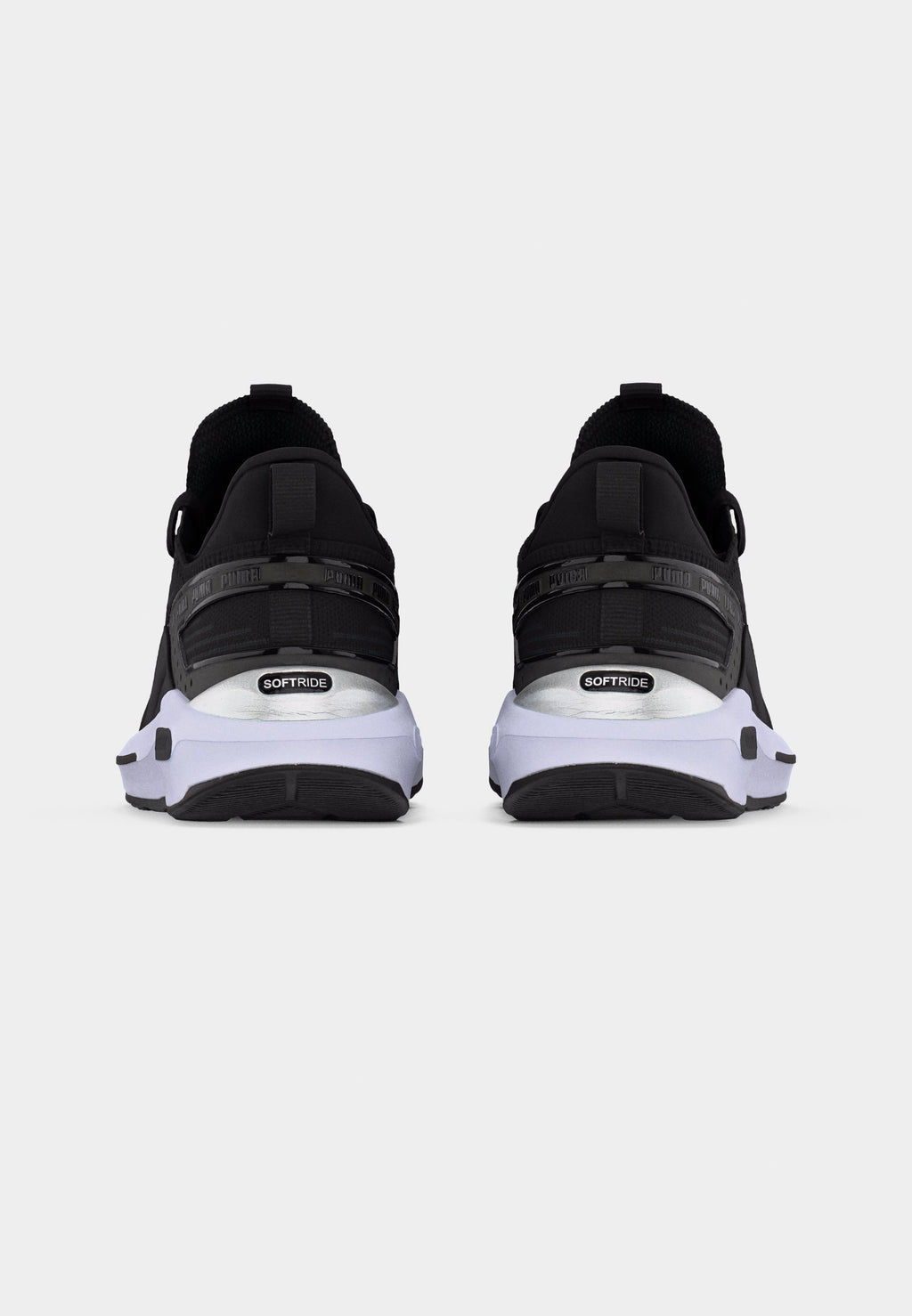 SOFTRIDE ENZO 5 UNISEX - Training shoe - black/white/silver-coloured