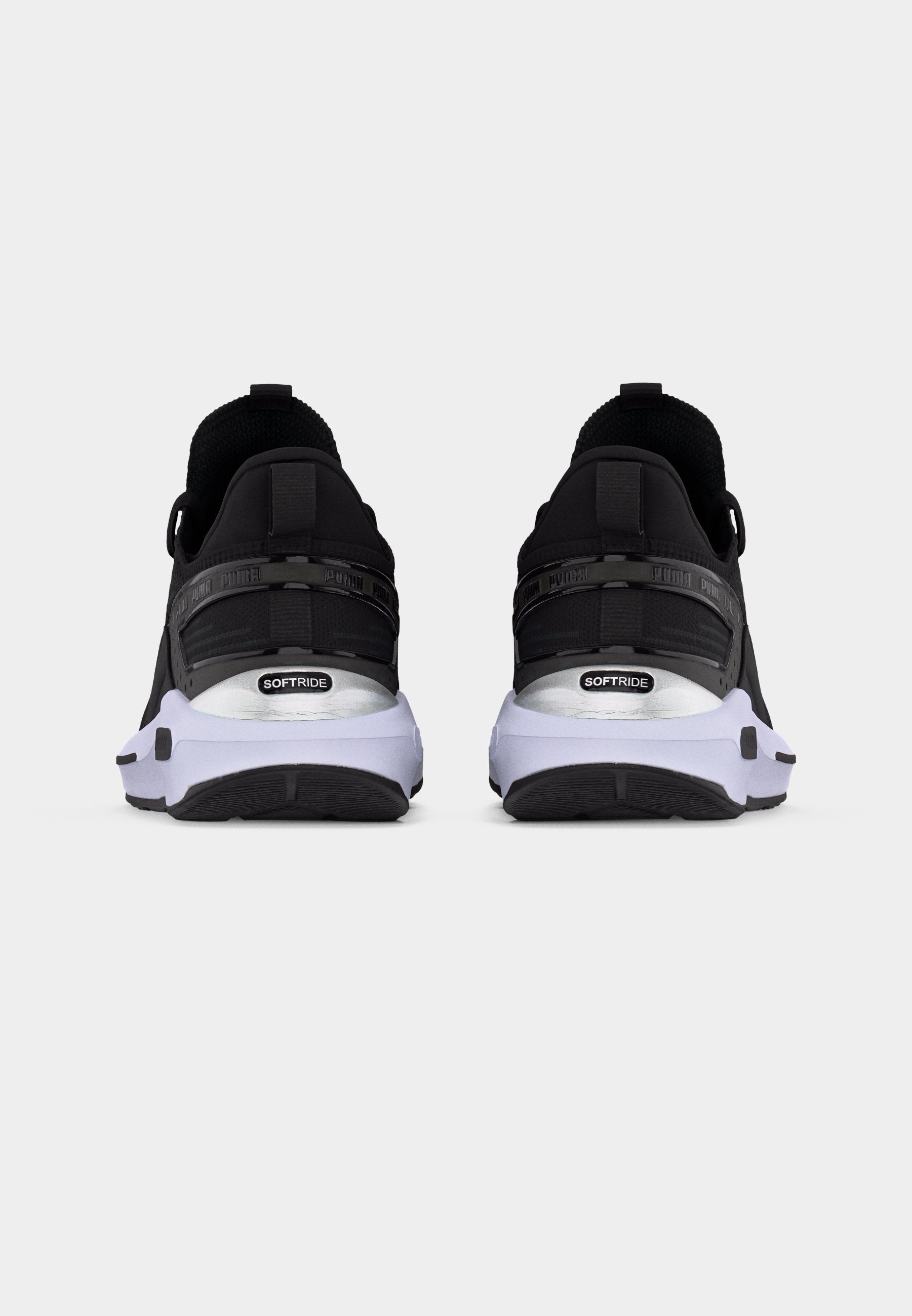 SOFTRIDE ENZO 5 UNISEX - Training shoe - black/white/silver-coloured