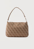 FLAT POUCH - Handbag - latte