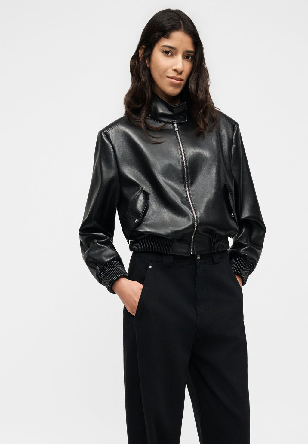 SEASONAL BARREL - Wide Leg - charcol