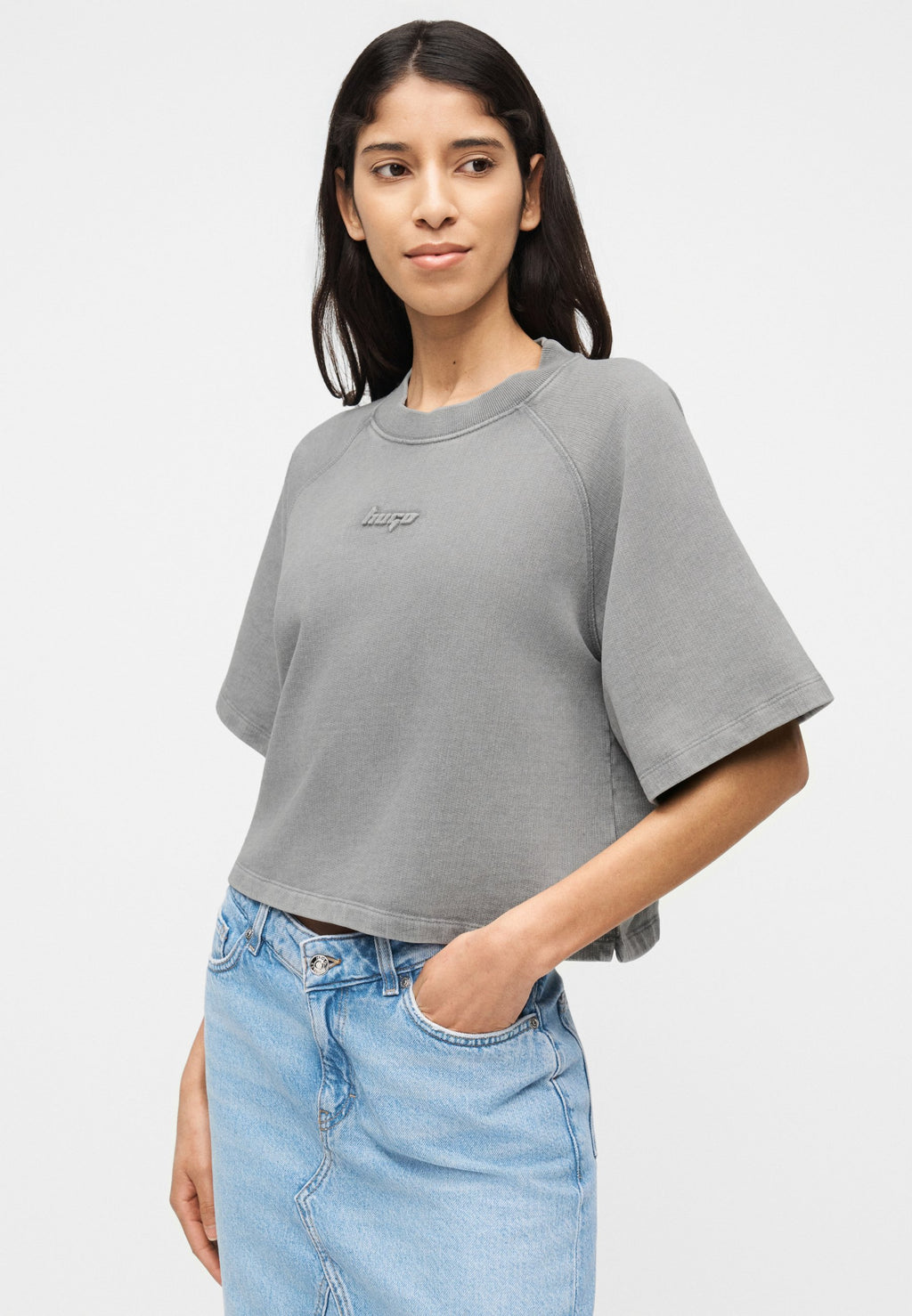 DORLINA - Basic T-shirt - black