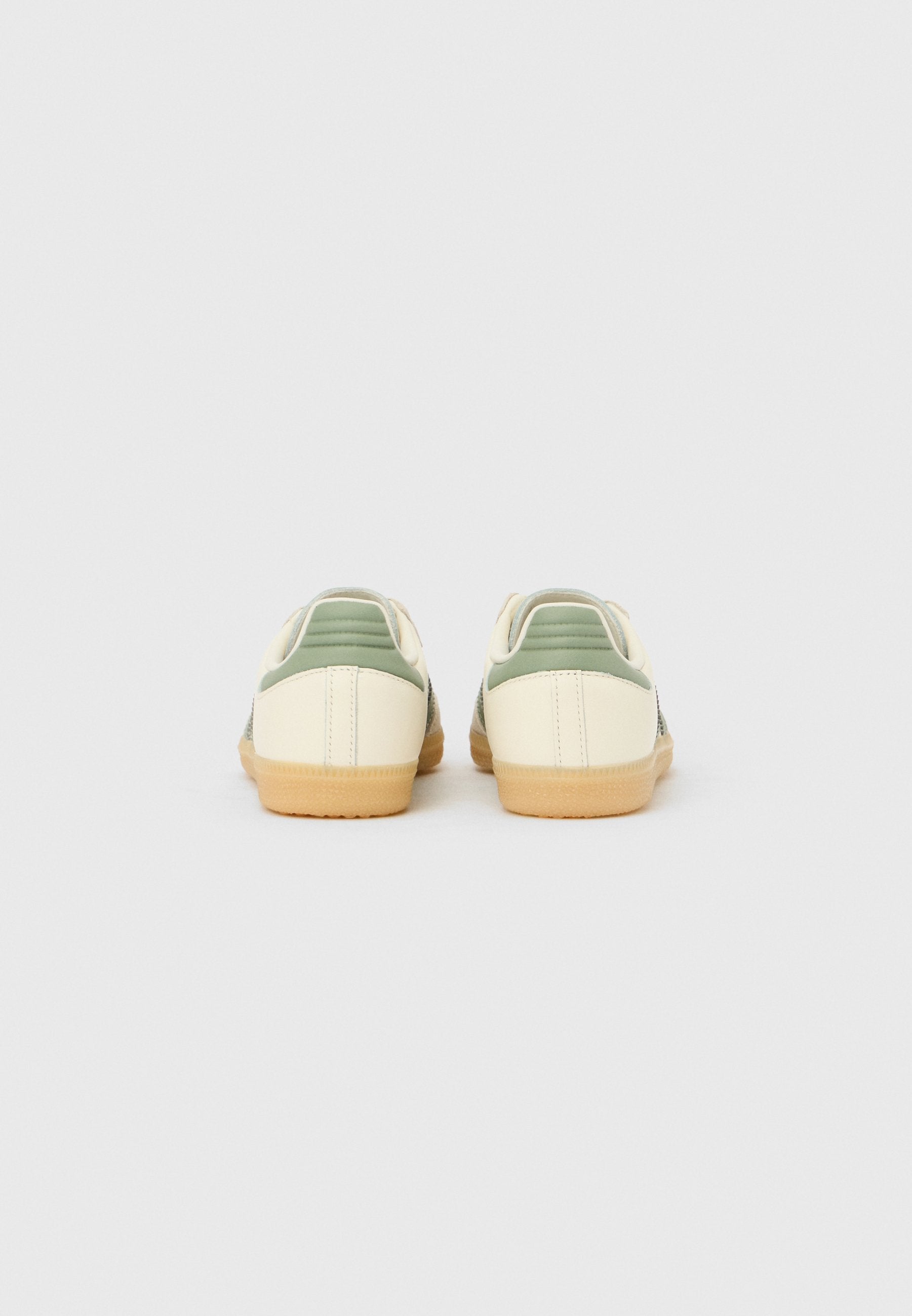 SAMBA OG UNISEX - Trainers - off-white/silver green/gum