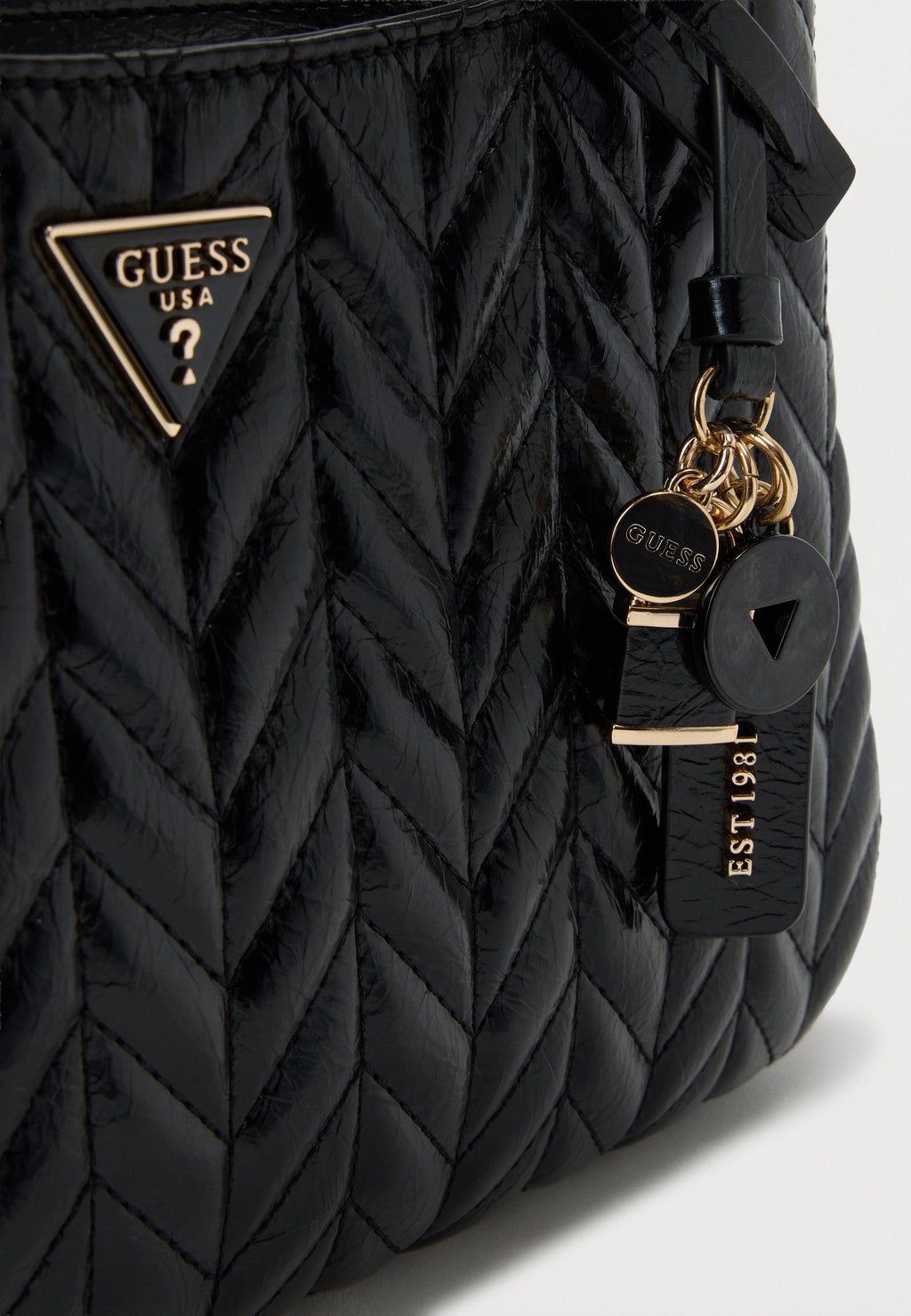 CHERYL TRIPLE COMP SATCHEL - Handbag - black