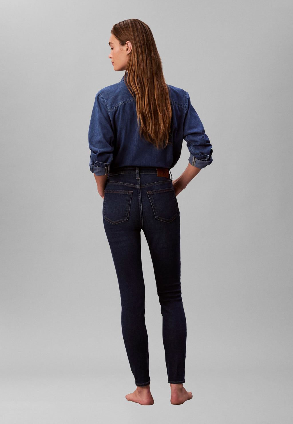 TAILLE NORMALE - Jean coupe skinny - bleu orbit
