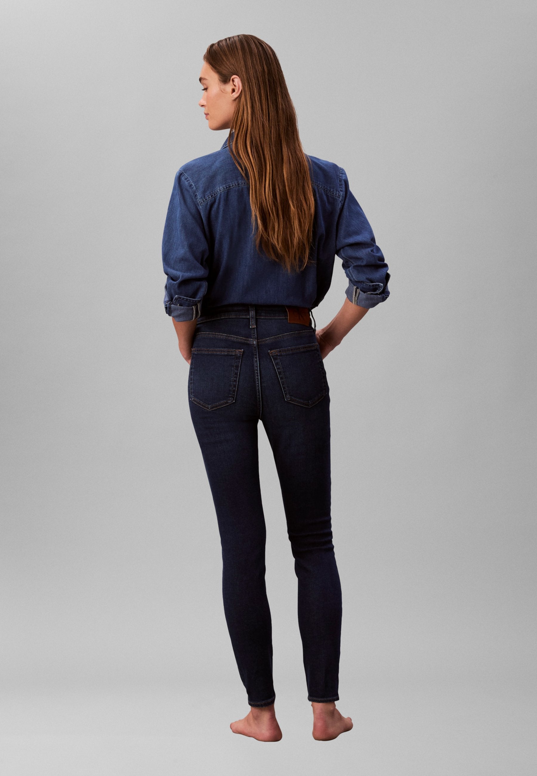 TAILLE NORMALE - Jean coupe skinny - bleu orbit