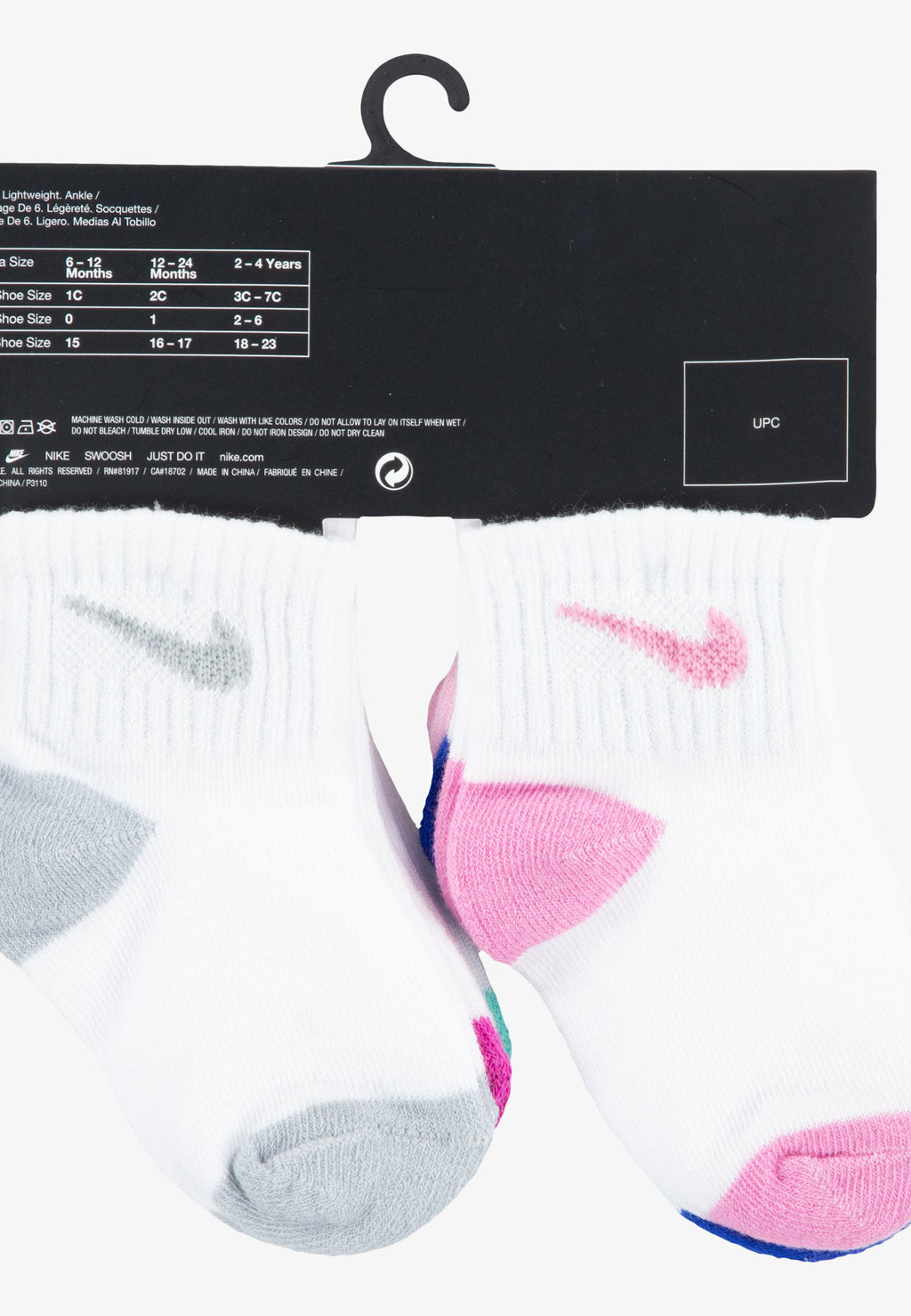 UNISEX 6 PACK - Socks - pink