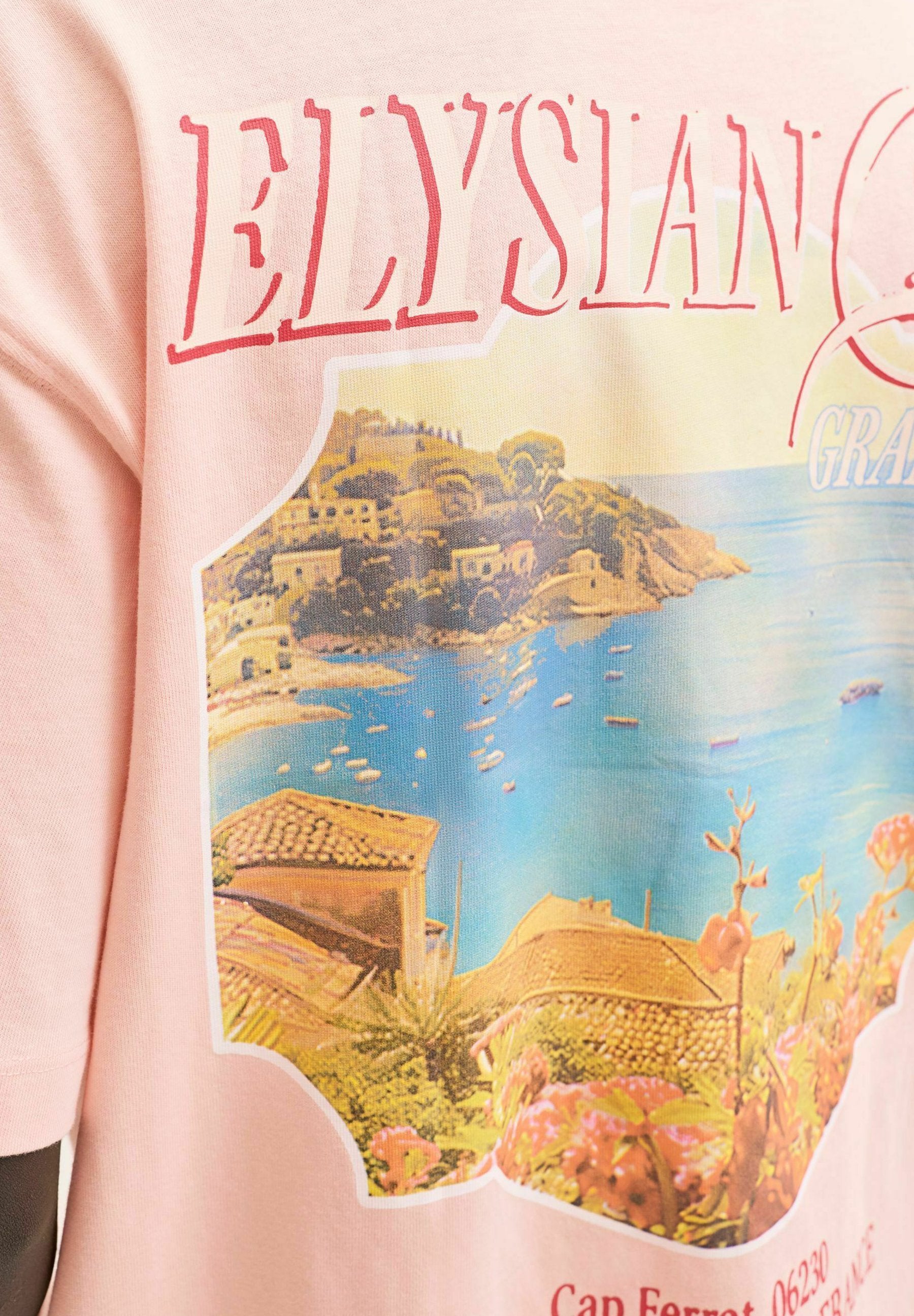 T- - Print T-shirt - peach melba