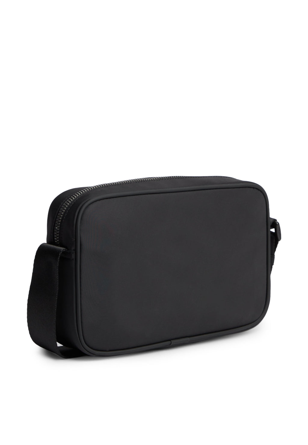 METAL LOGO CROSSBODY REPORTER BAG - Cross body bag - black