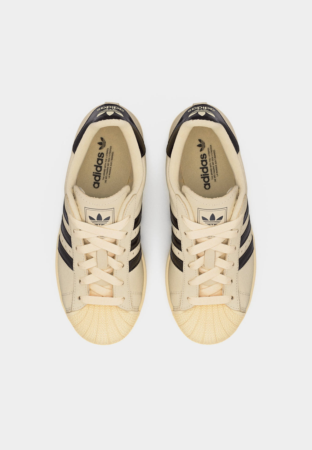 SUPERSTAR II  - Trainers - cream white/utility black