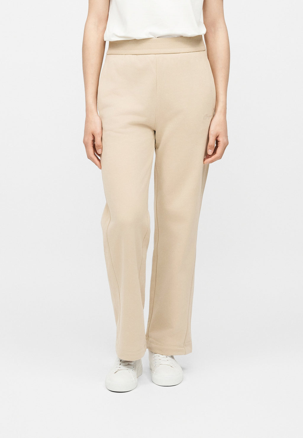 ENDLESS - Tracksuit bottoms - open beige