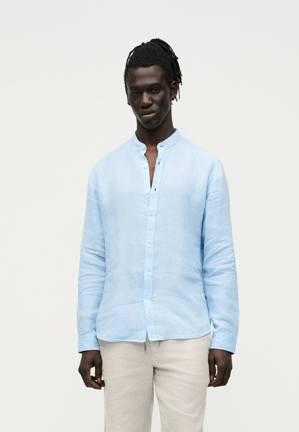 RACE - Shirt - open blue