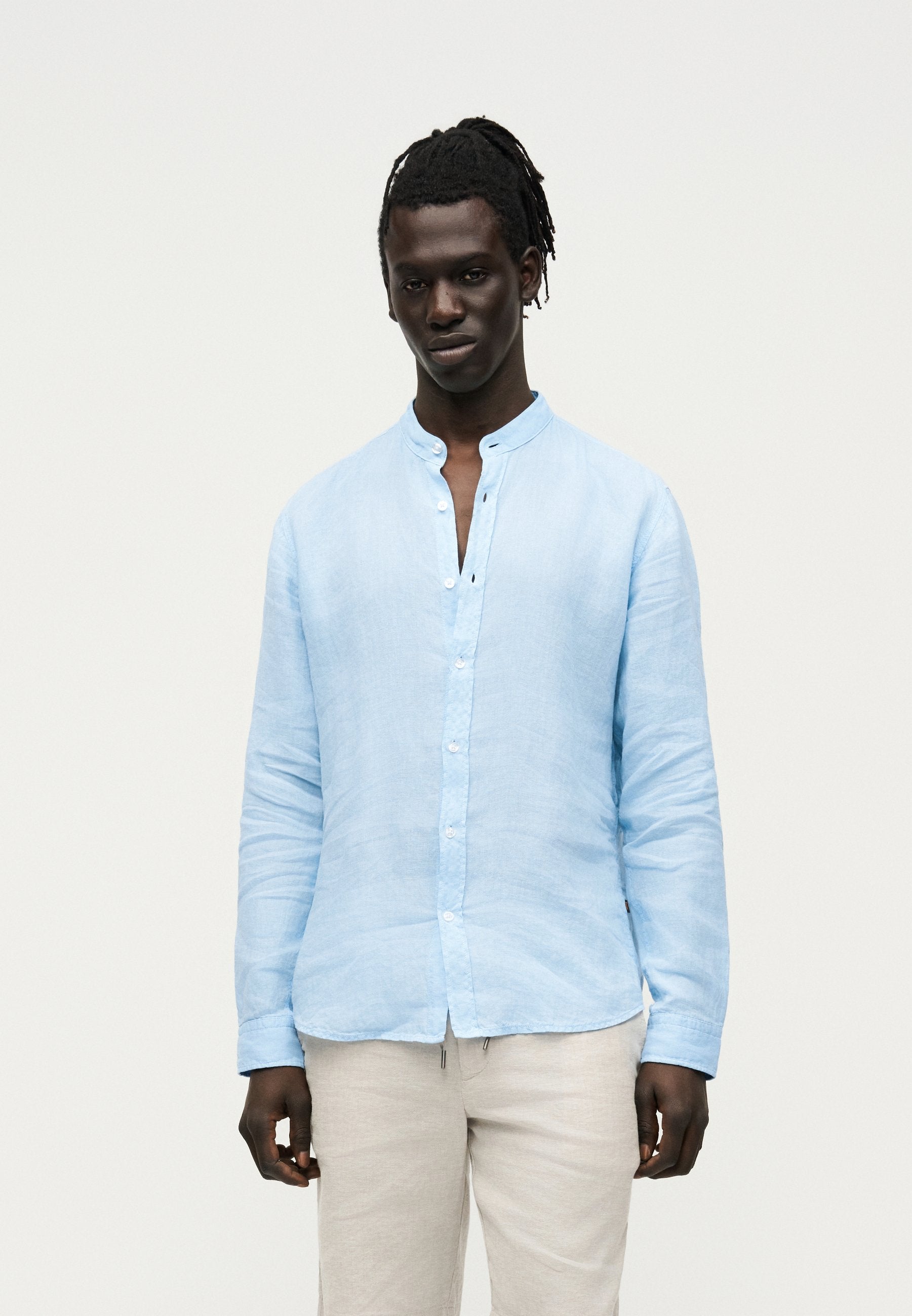 RACE - Shirt - open blue