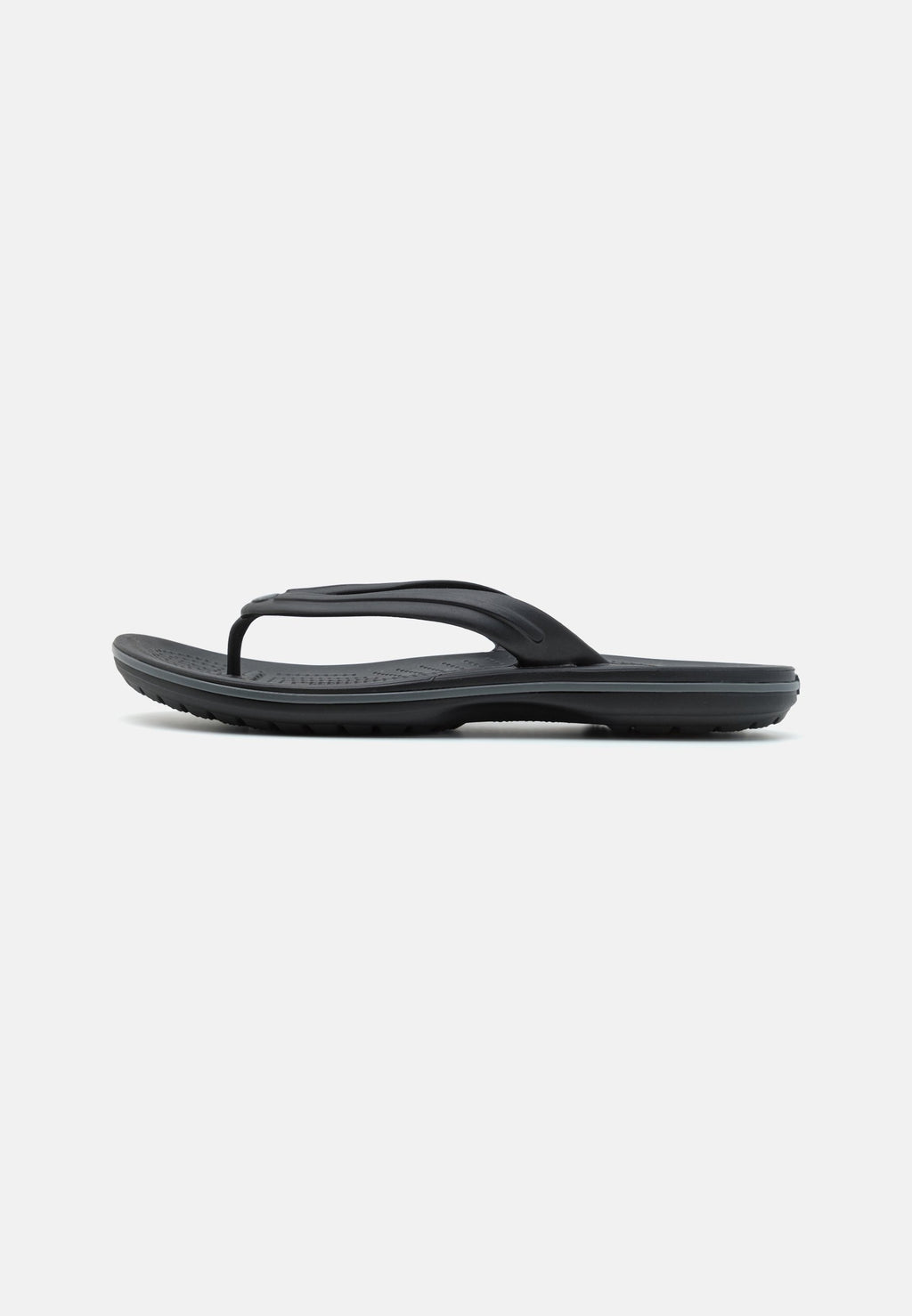 CROCBAND FLIP UNISEX - Pool shoes - black/slate grey