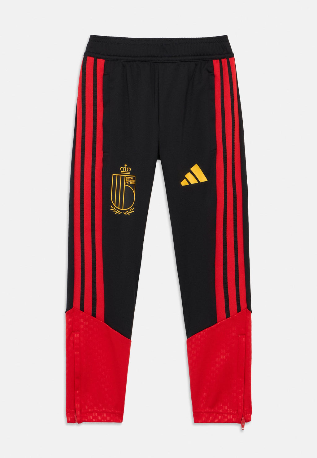 BELGIUM RBFA TRAINING PANT YOUTH UNISEX - Tracksuit bottoms - black
