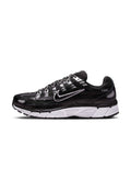 P 6000 UNISEX - Trainers - black white mtlc silver